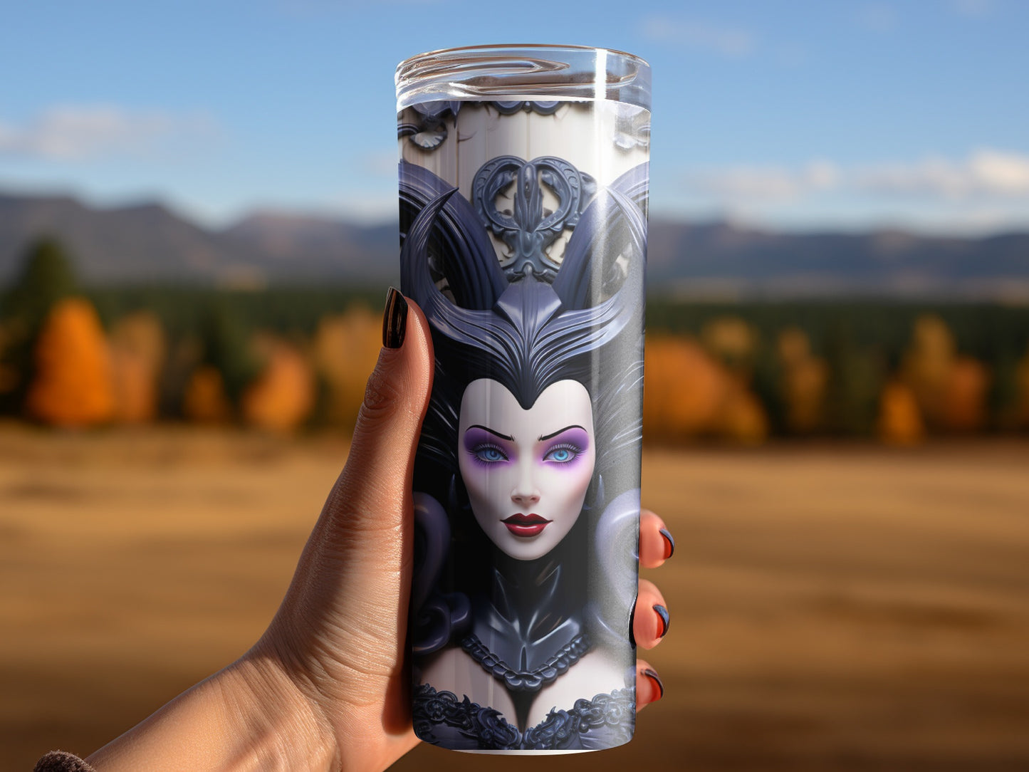 Gothic Queen Fantasy Art Stainless Steel Tumbler