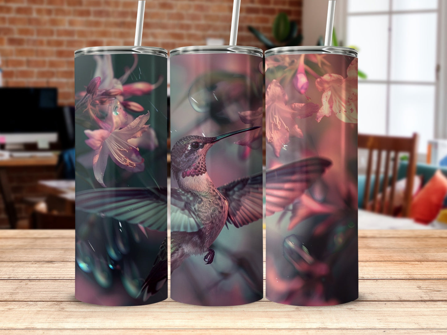 Enchanting Hummingbird Blossom Design Drinkware product type
Hummingbird
Floral
Flowers
Nature
Bird
Vibrant
Pink
Green
Iridescent
Tumbler
Drinkware
Beverage
Gift
Wildlife
Garden
Artistic
Pattern
Colorful
Unique
Outdoors