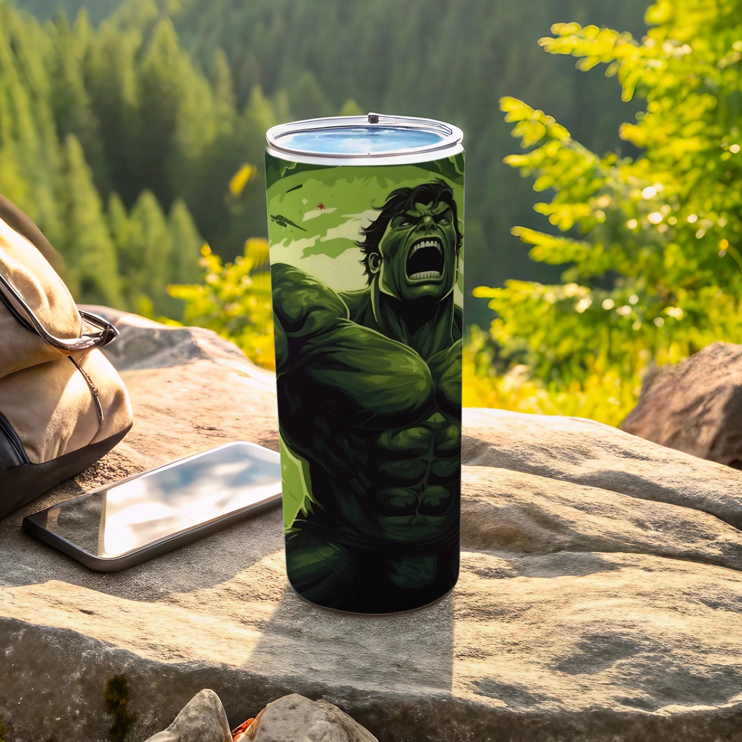 Hulk Inspired Vacuum Insulated Stainless Steel Tumbler