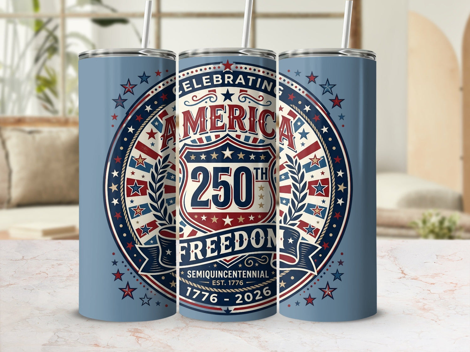4th of July Tumblers