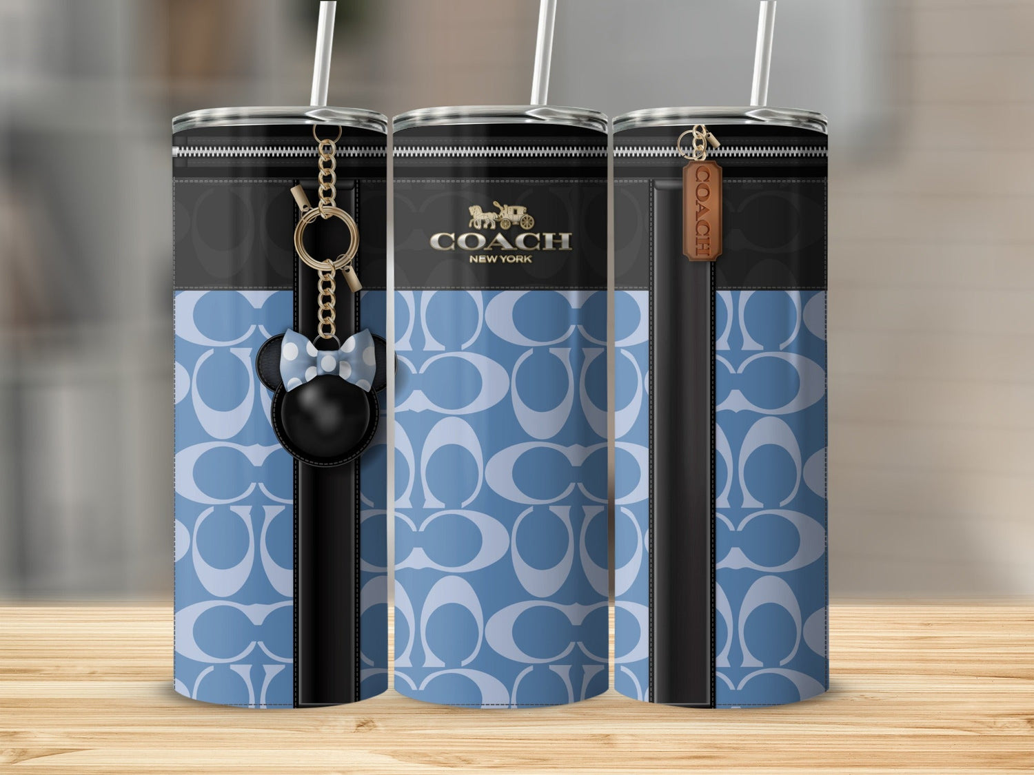 Coach Inspired tumblers