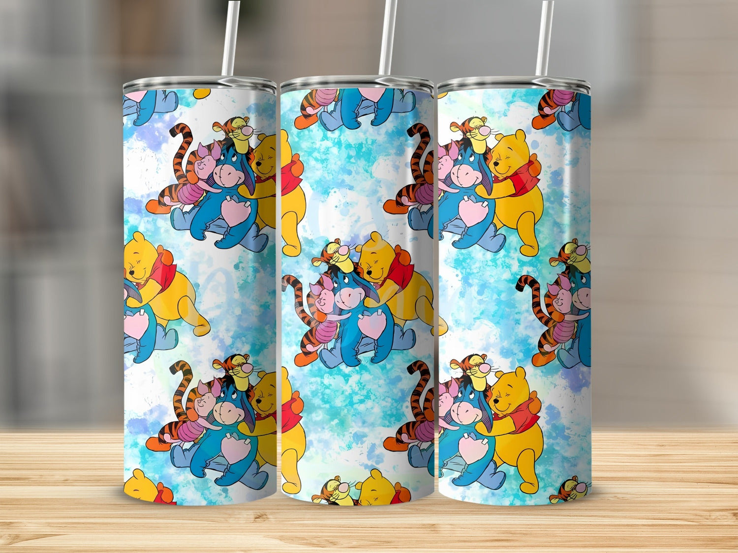 Winnie the Pooh and Friends, Piglet, Tigger, Eeyore, Rabbit, Christopher Robin, Kanga