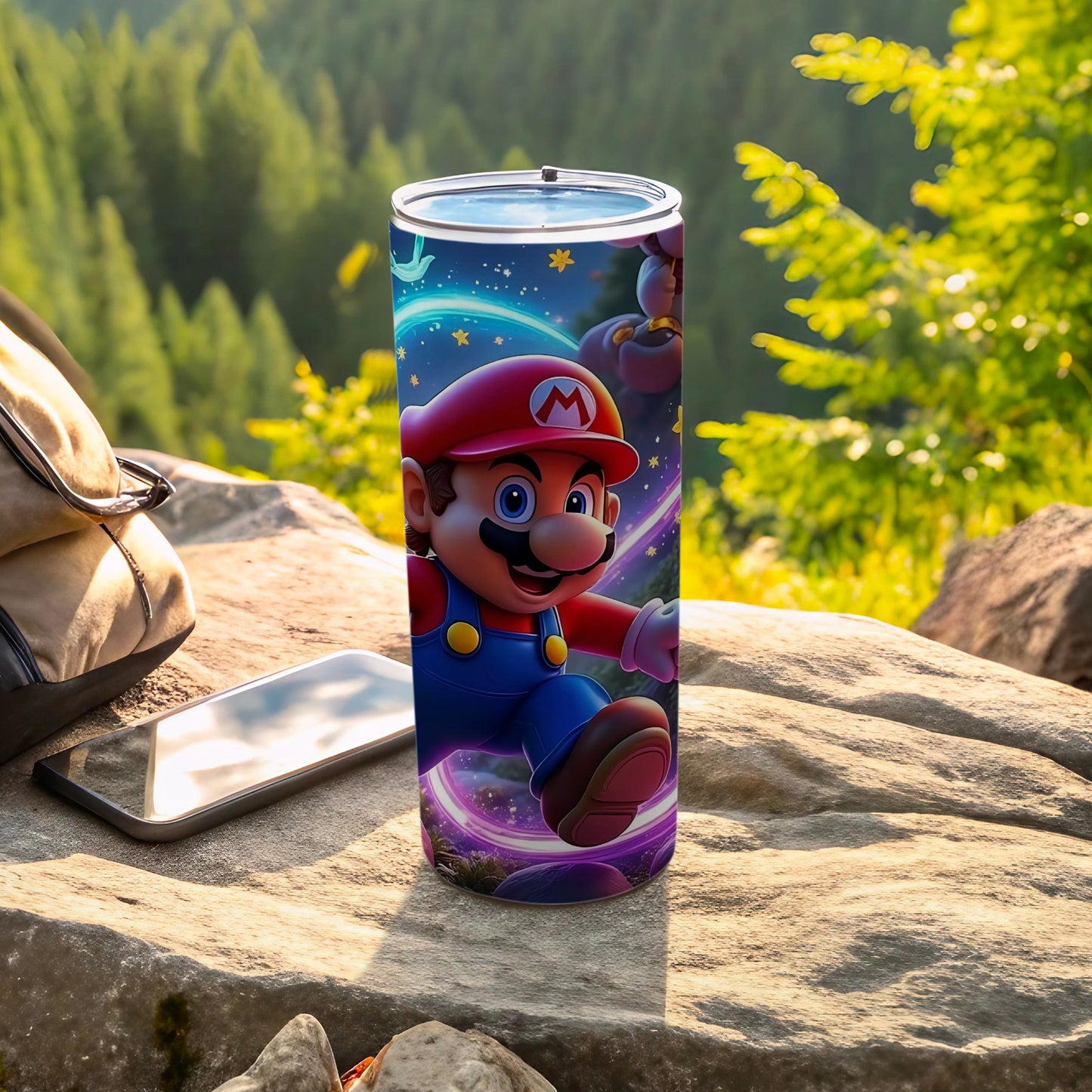 Vibrant Adventure Character Stainless Steel Tumbler