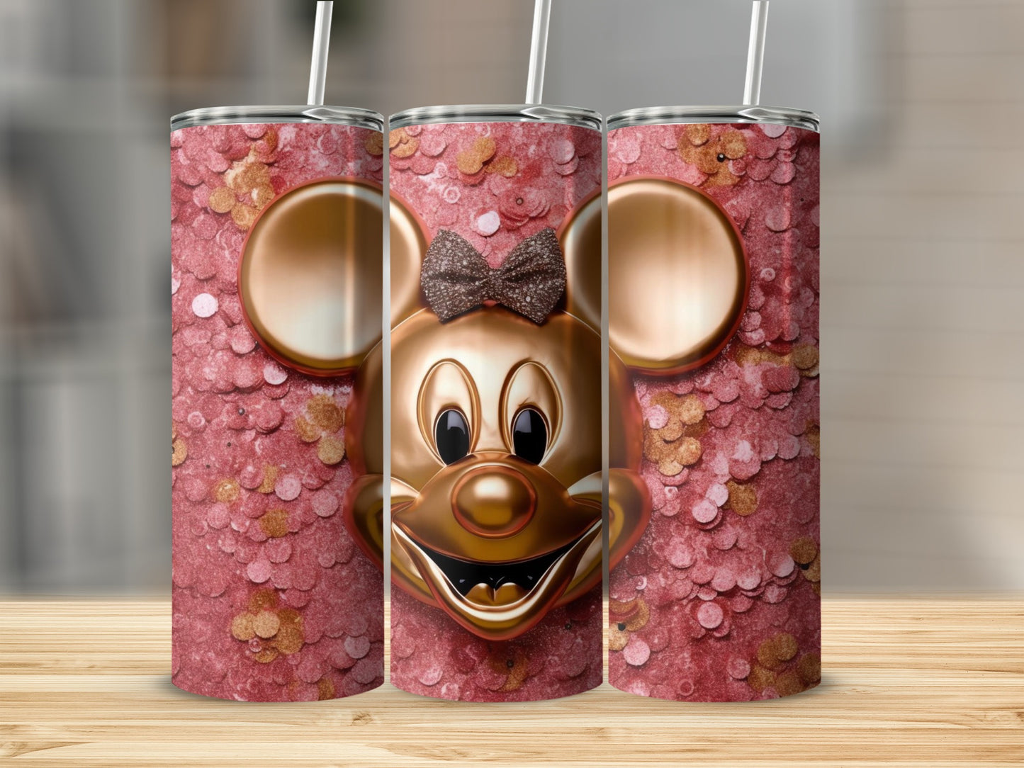 Glittering Mouse Character Design Tumbler