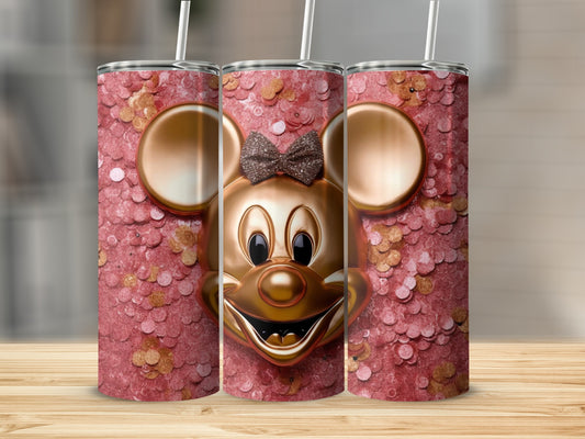 Glittering Mouse Character Design Tumbler
