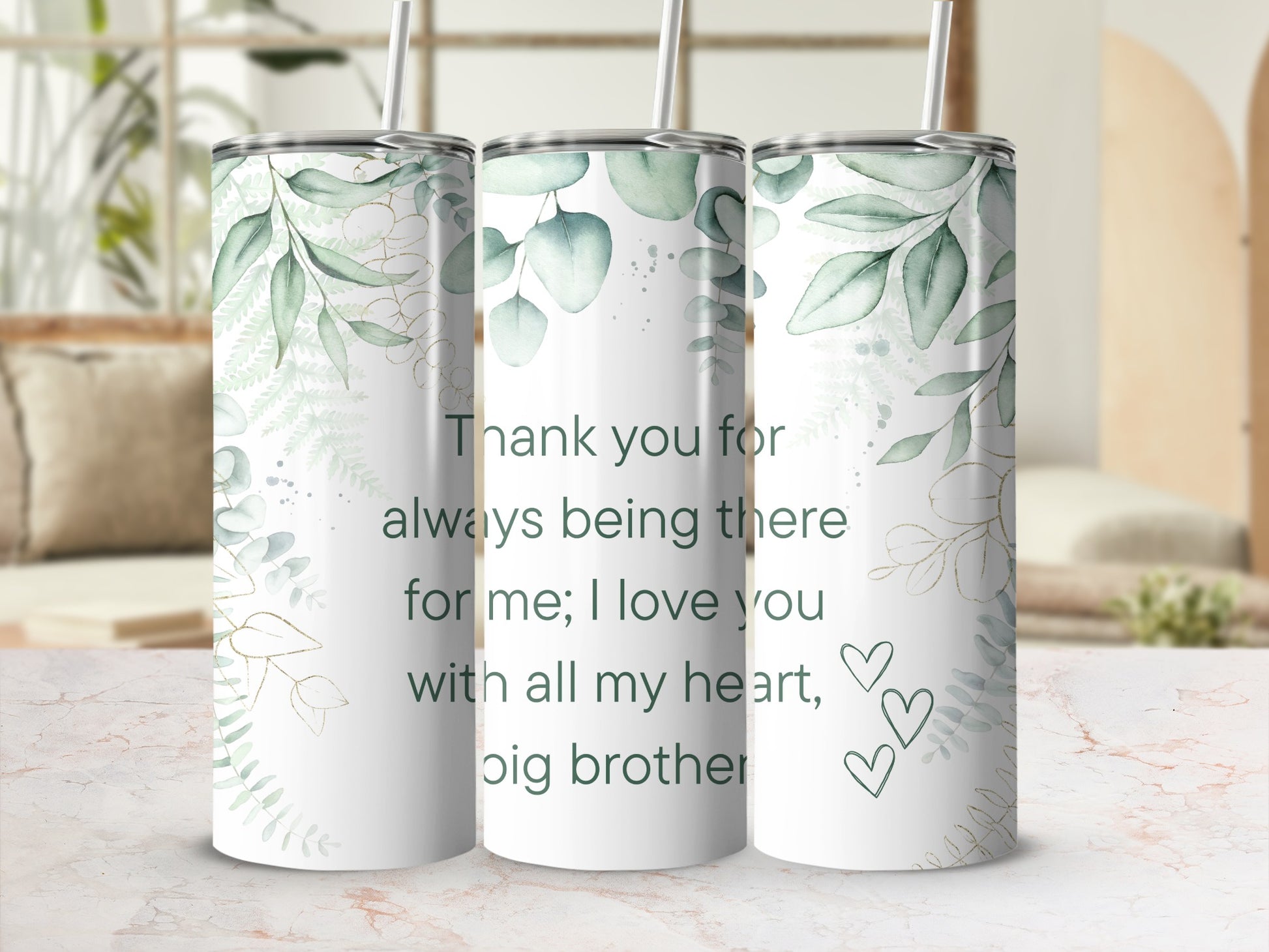 Thank You for Always Being There Big Brother Tumbler