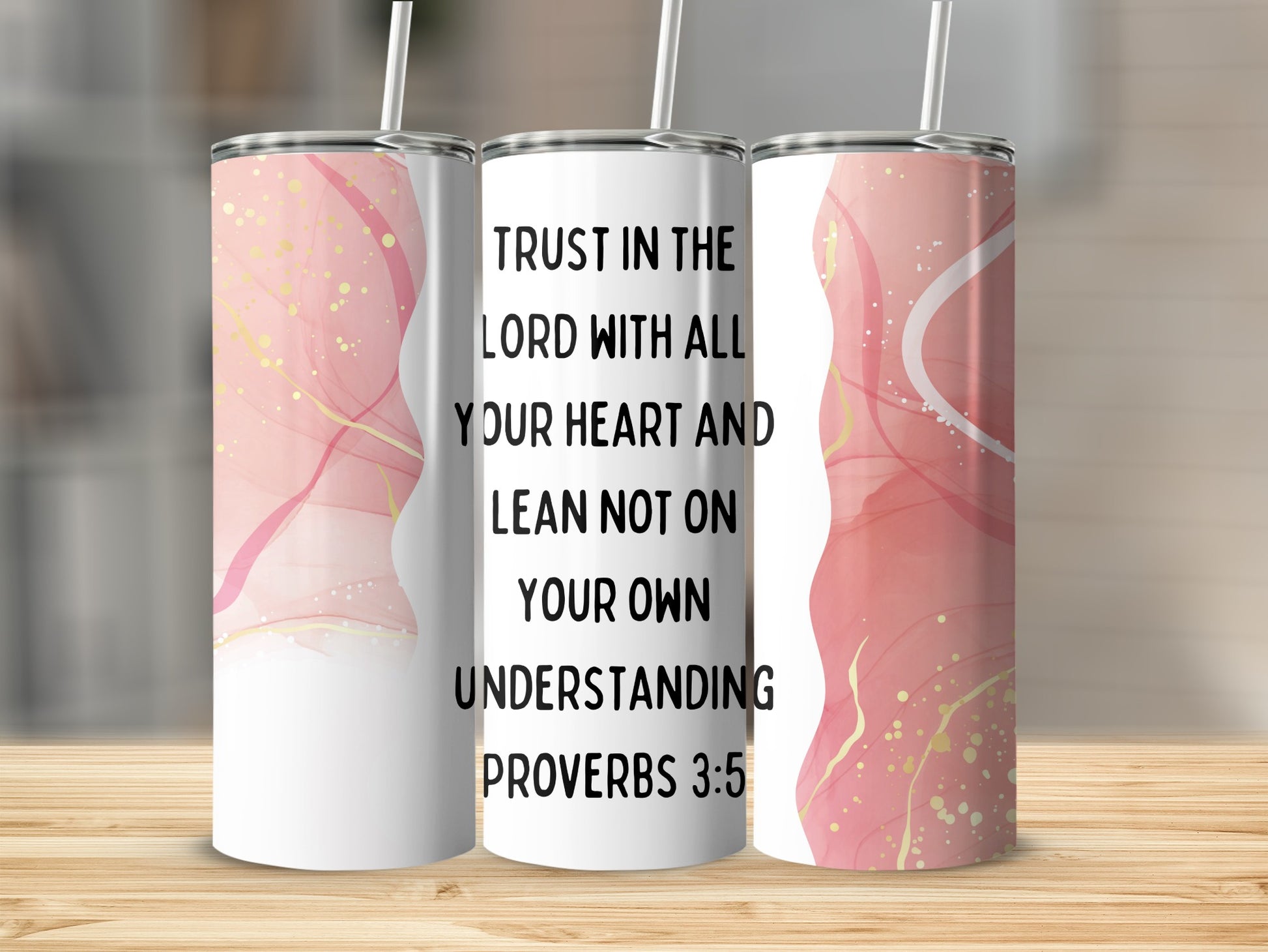 Trust In The Lord Proverbs 3:5 Tumbler Product
