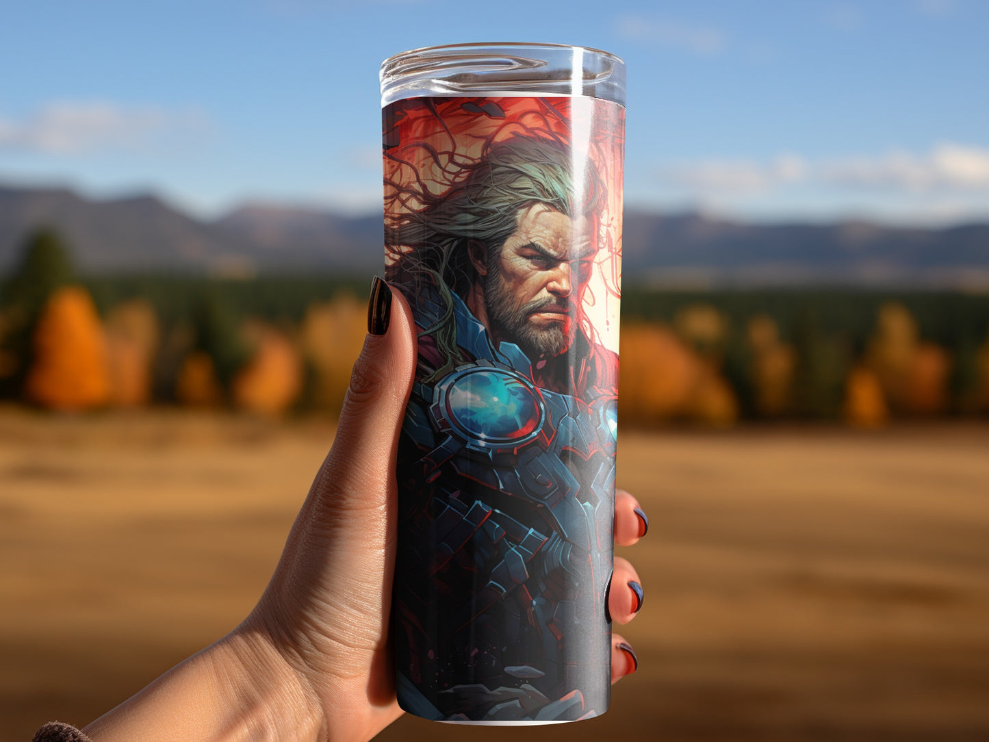 Adventure of a Hero Scenic Travel Mug