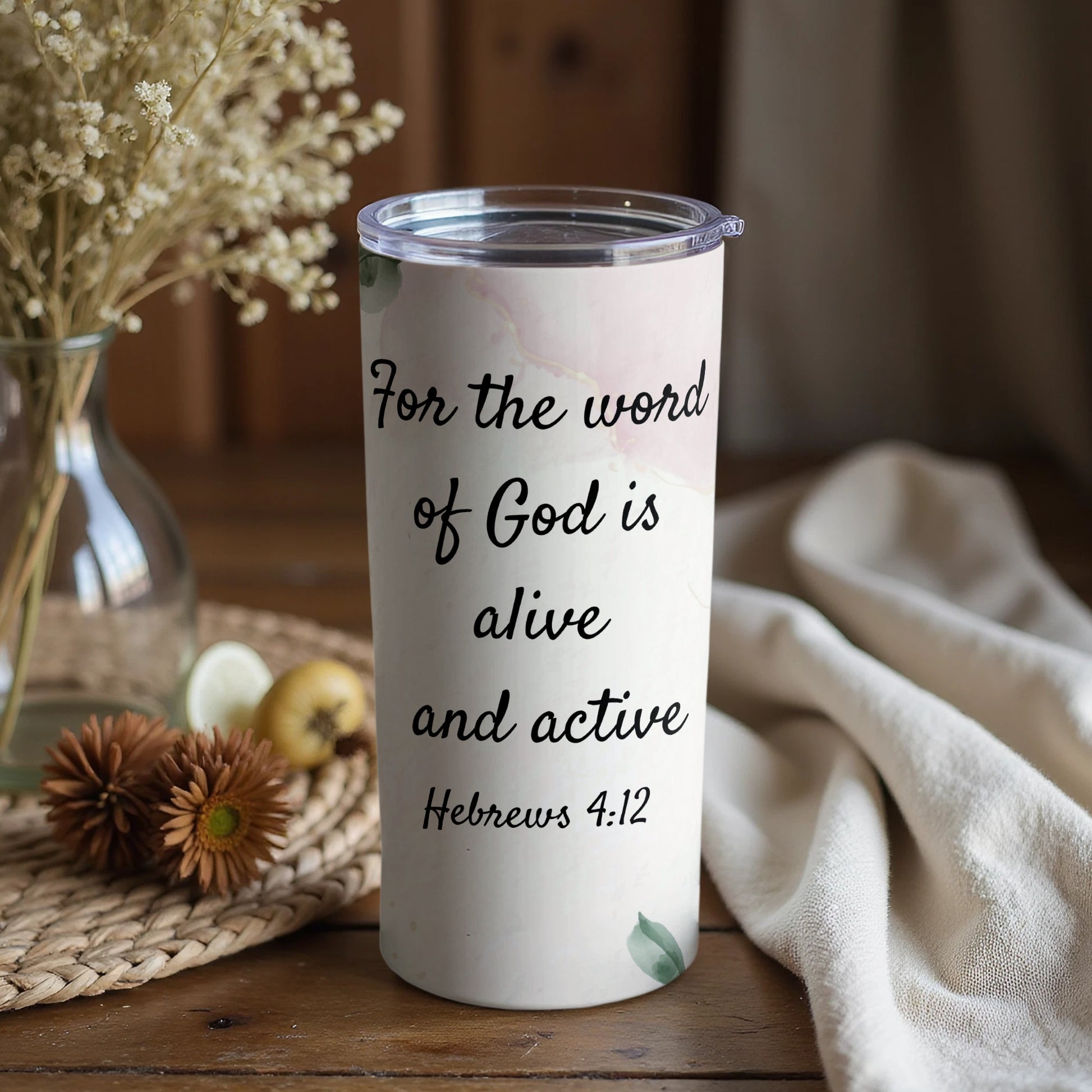 Encouraging Quote Insulated Drinkware Product