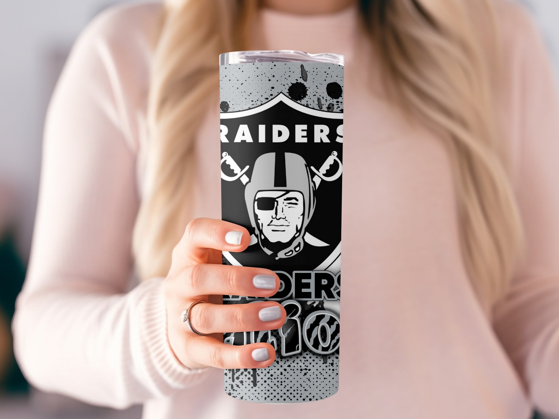 Raiders Fans Stainless Steel Tumbler Travel Mug