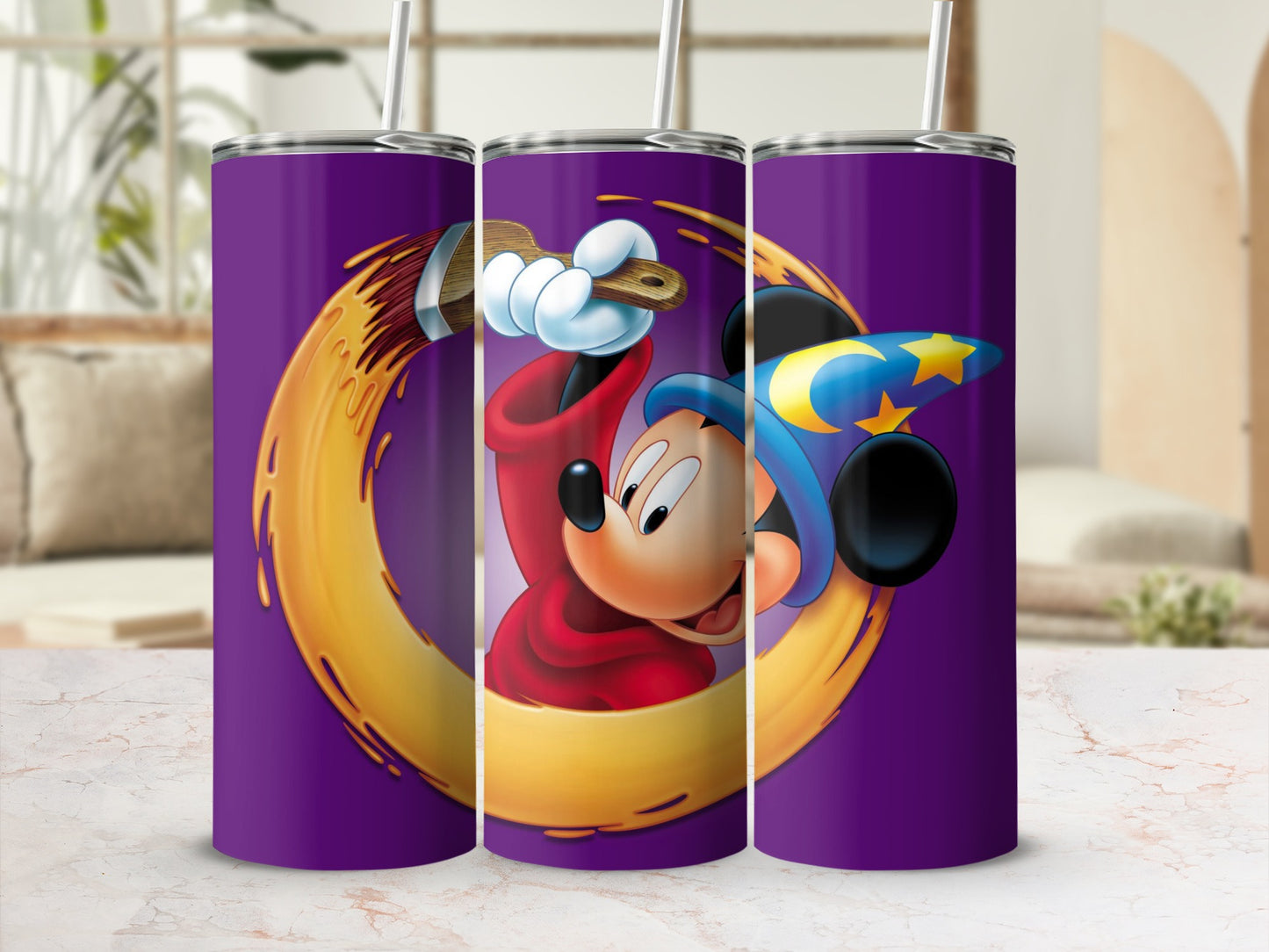 Magical Mickey Mouse Wizard Stainless Steel Tumbler