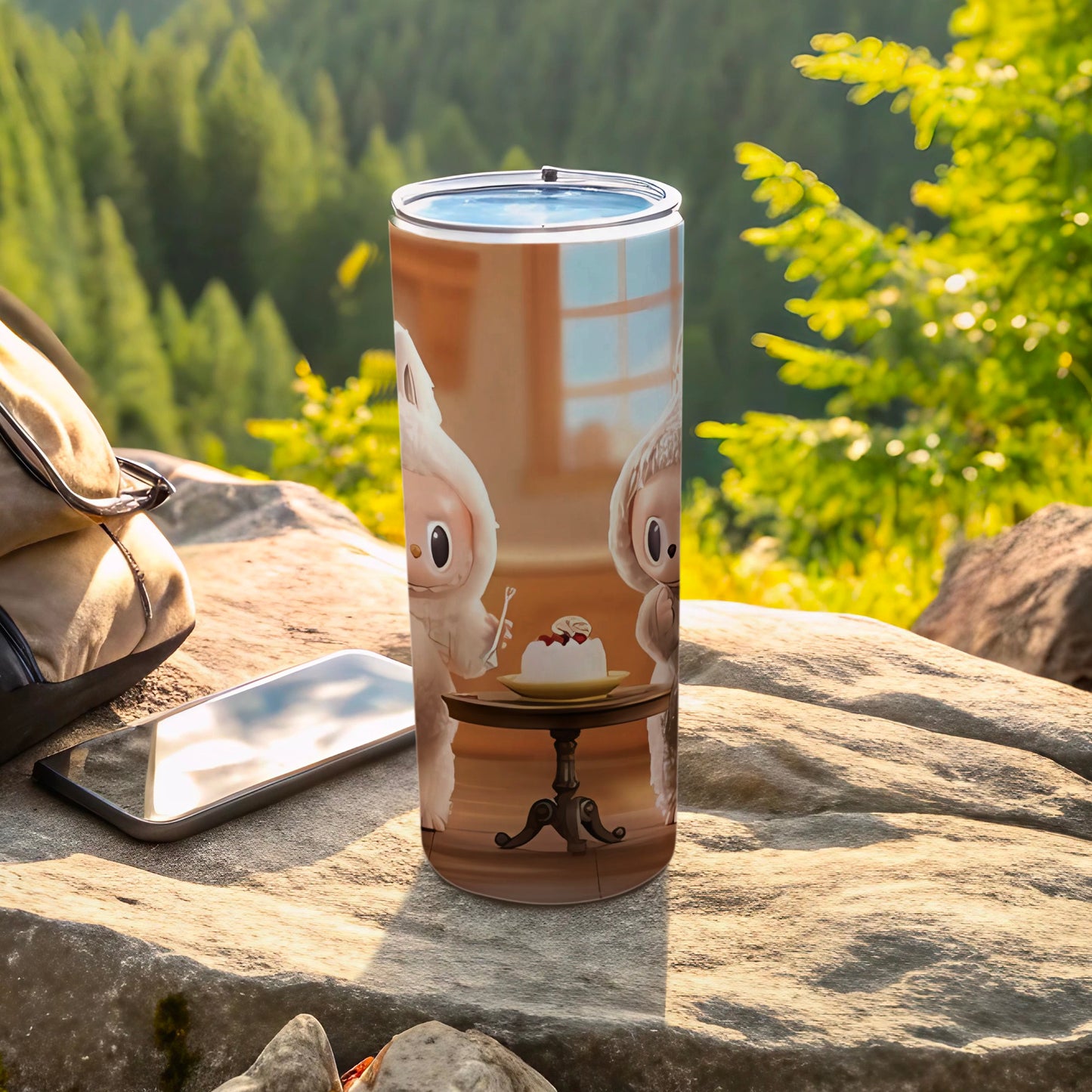 Cute Cartoon Forest Creature Design Insulated Tumbler