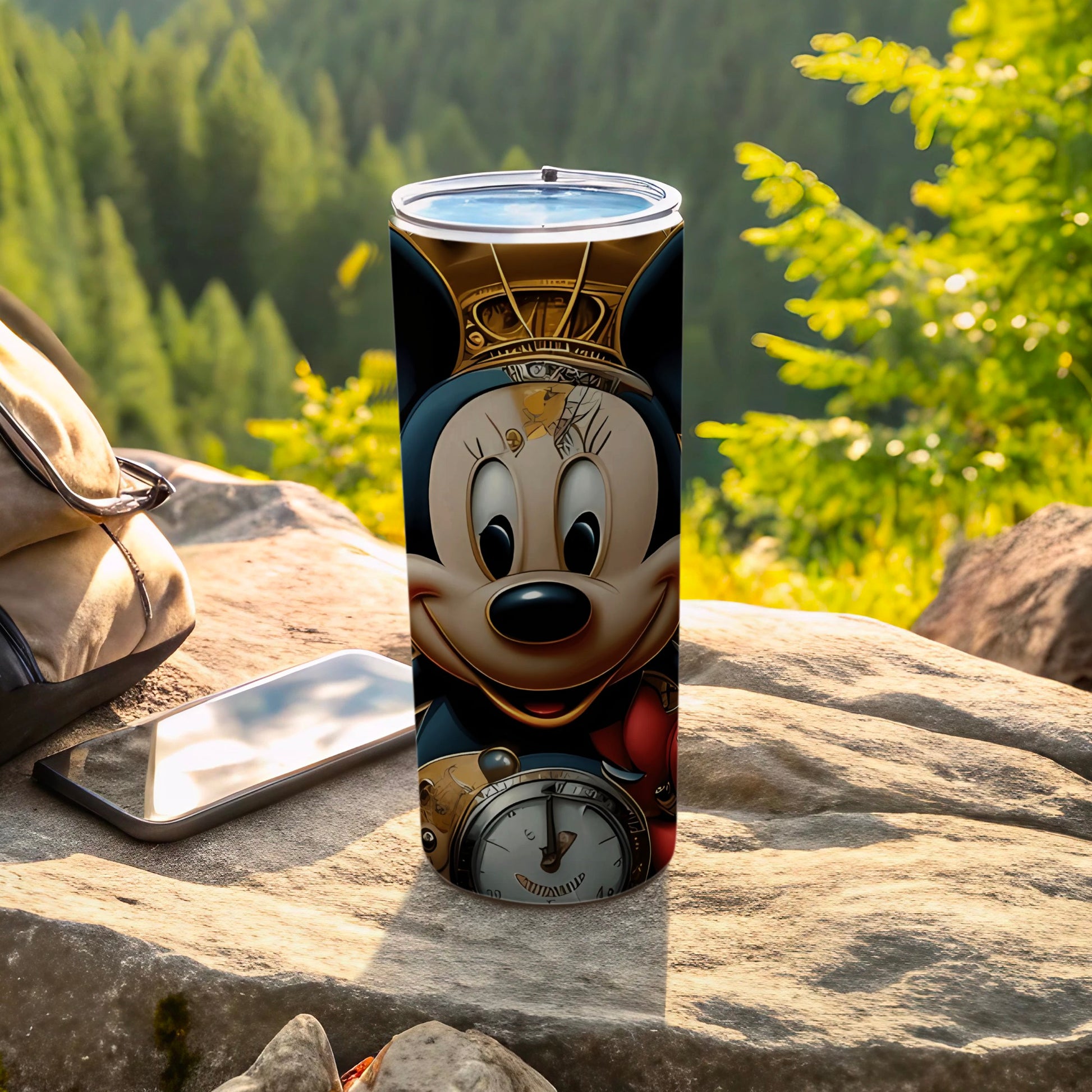 Mickey Mouse Steampunk Design Tumbler Cup