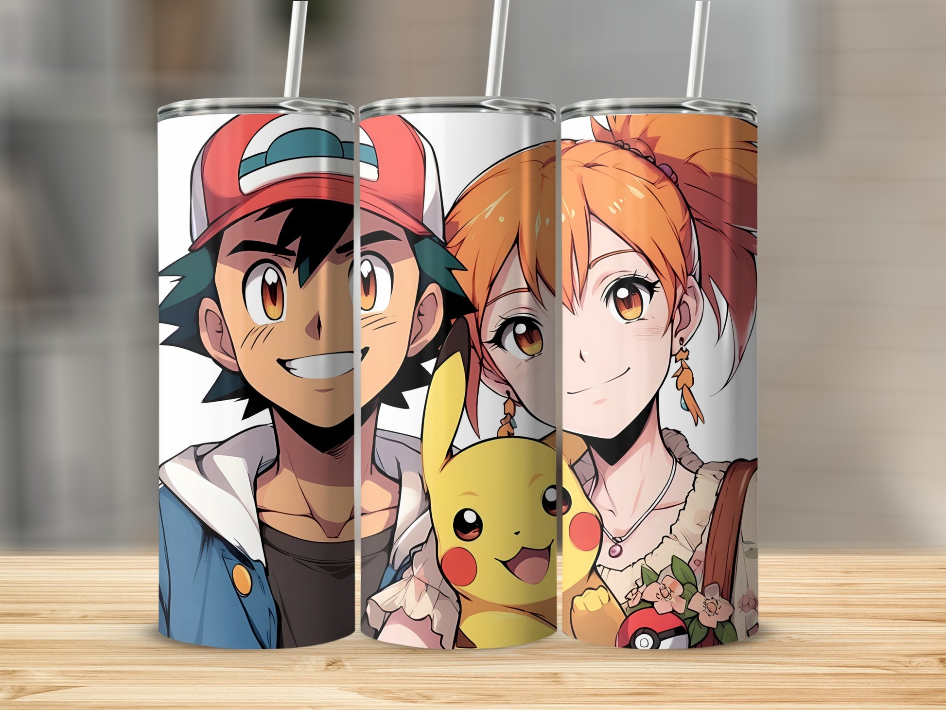 Anime Character Design Insulated Tumbler Cup