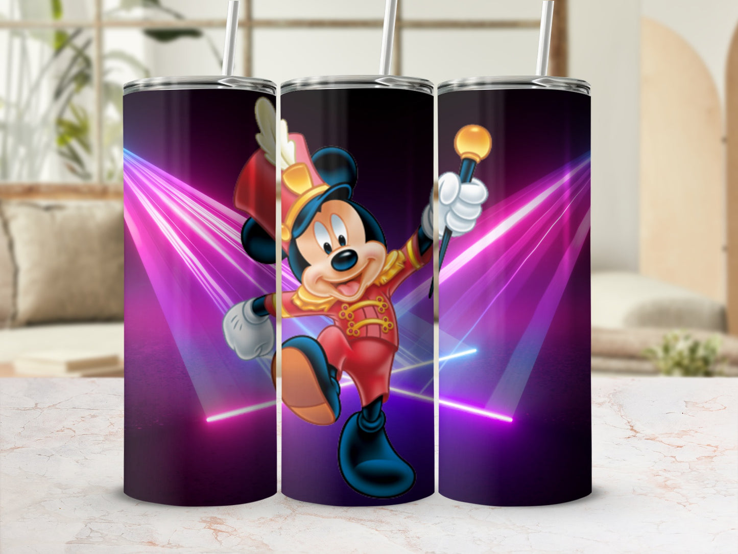 Mickey Mouse Marching Band themed tumbler product