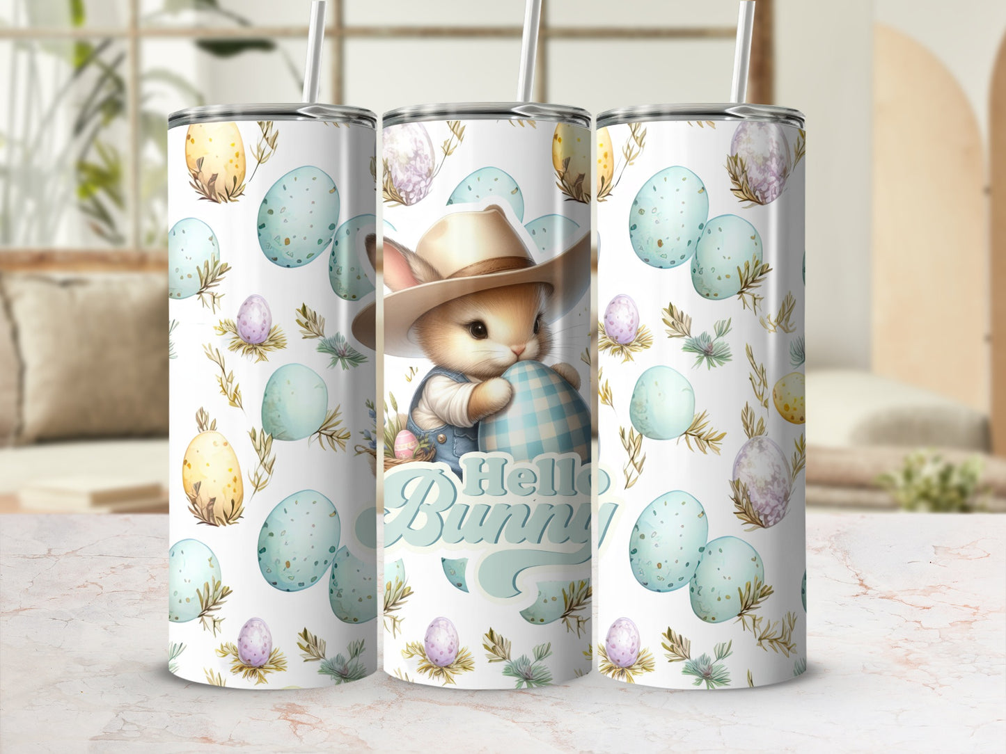Hello Bunny Easter Eggs Rabbit Hat Spring product type