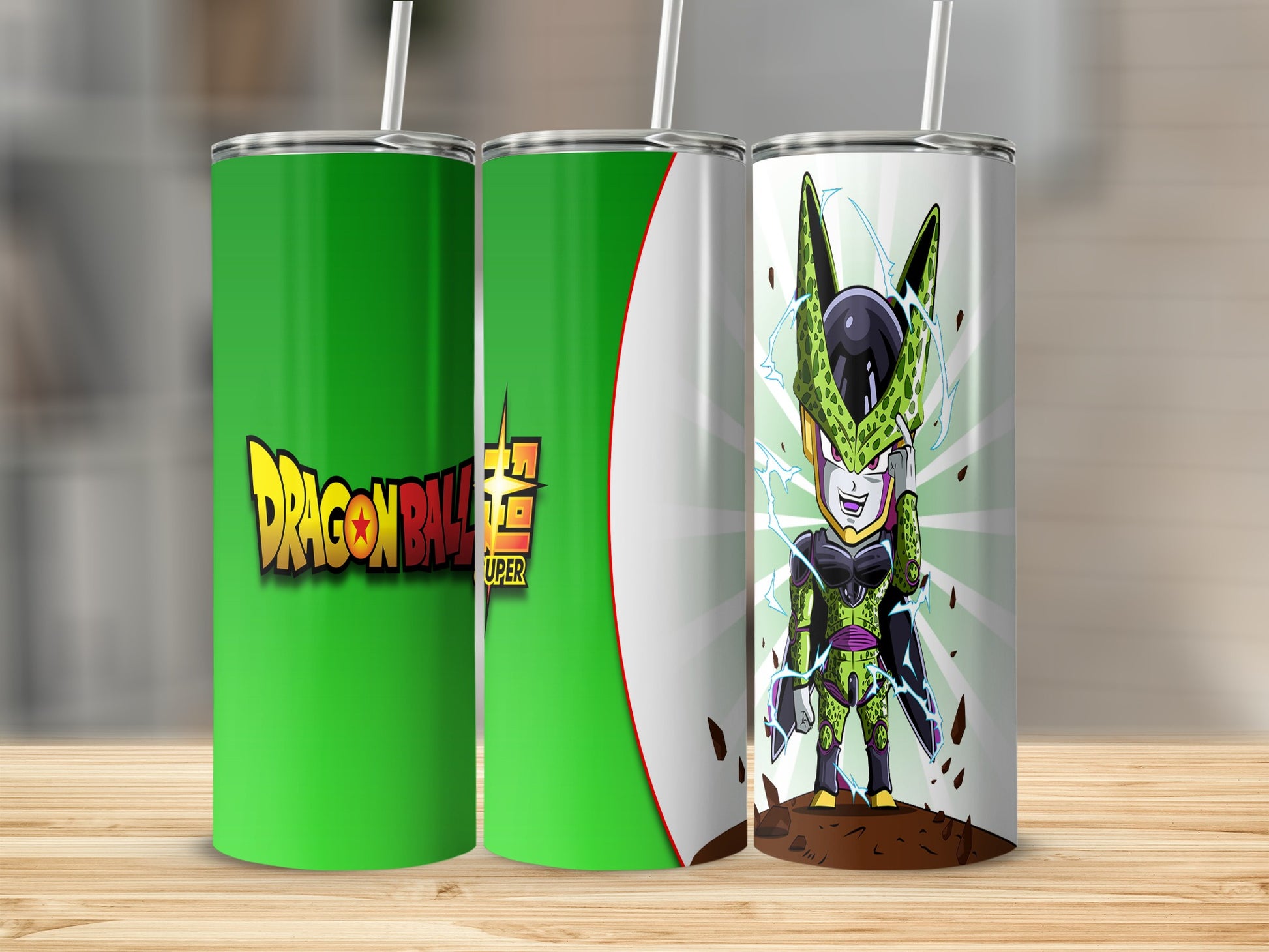 Dragon Ball Super Cell Character Tumbler Drinkware