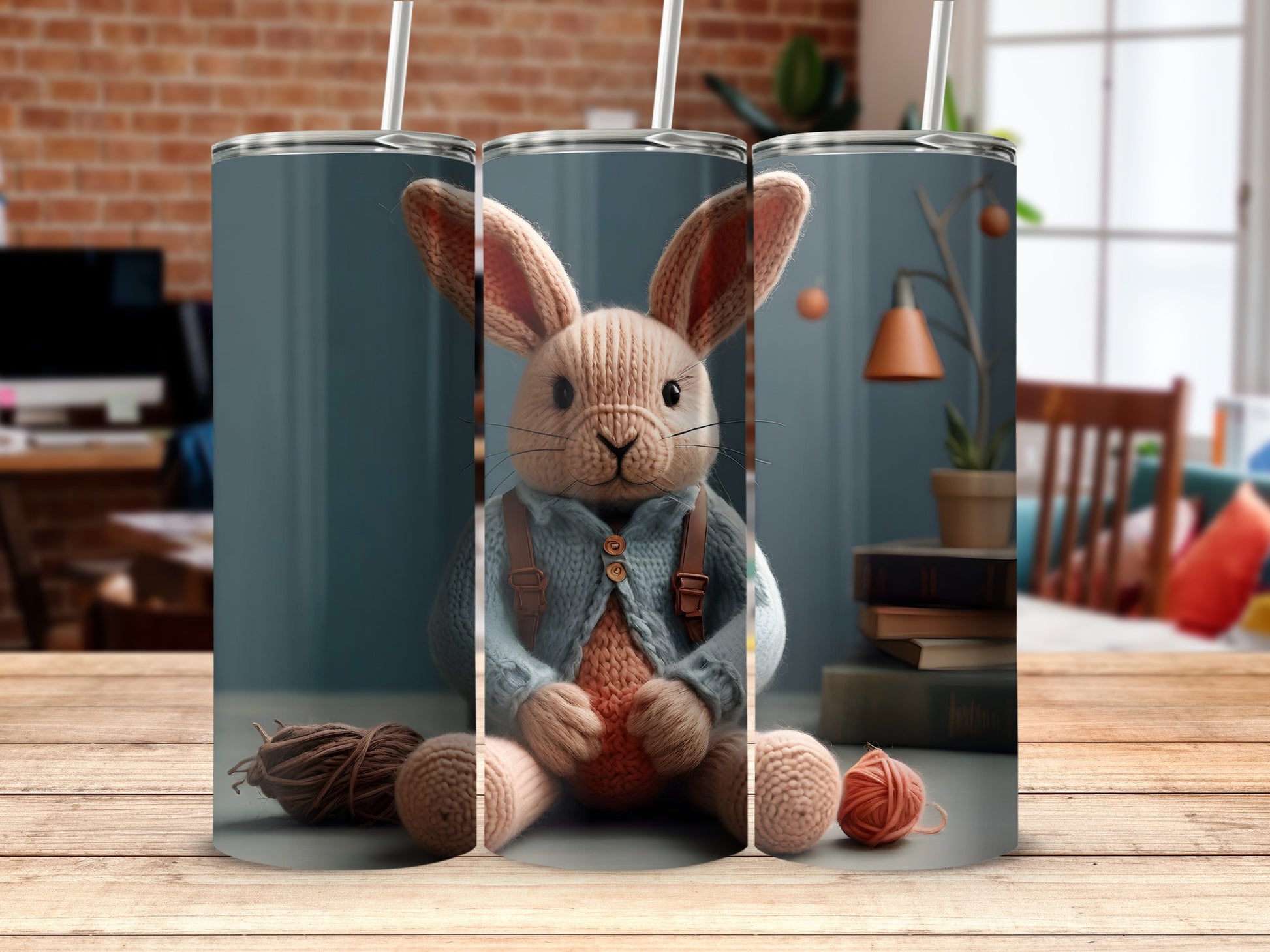 Dressed Bunny Suspenders Sweater Design product type