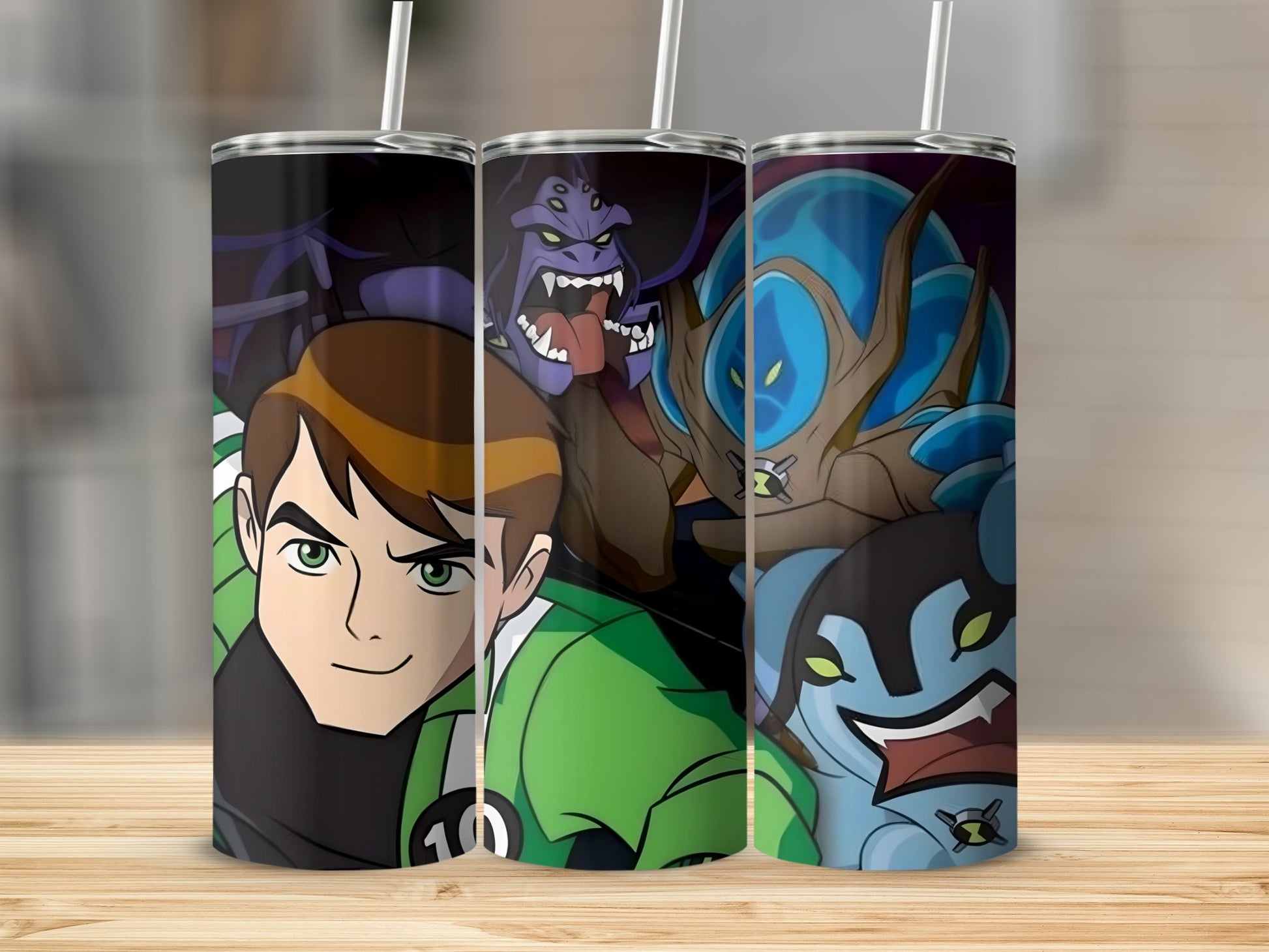 Animated Characters Tumbler with Straw Cup Product