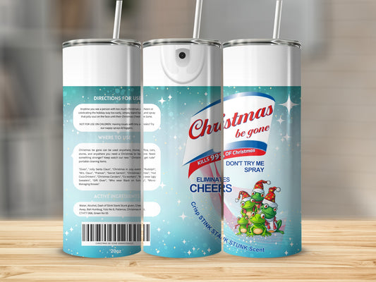 Christmas Be Gone Spray Kills 99% Of Christmas Cheer