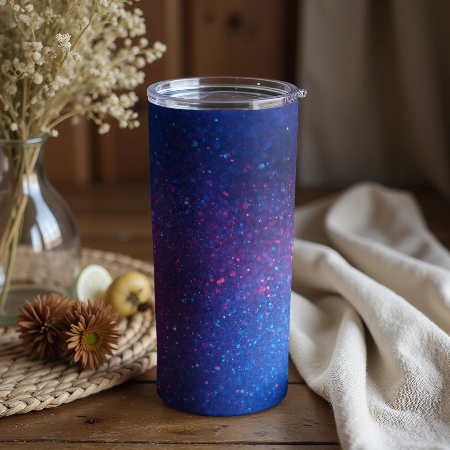 Galaxy Design Tall Tumbler for Everyday Use