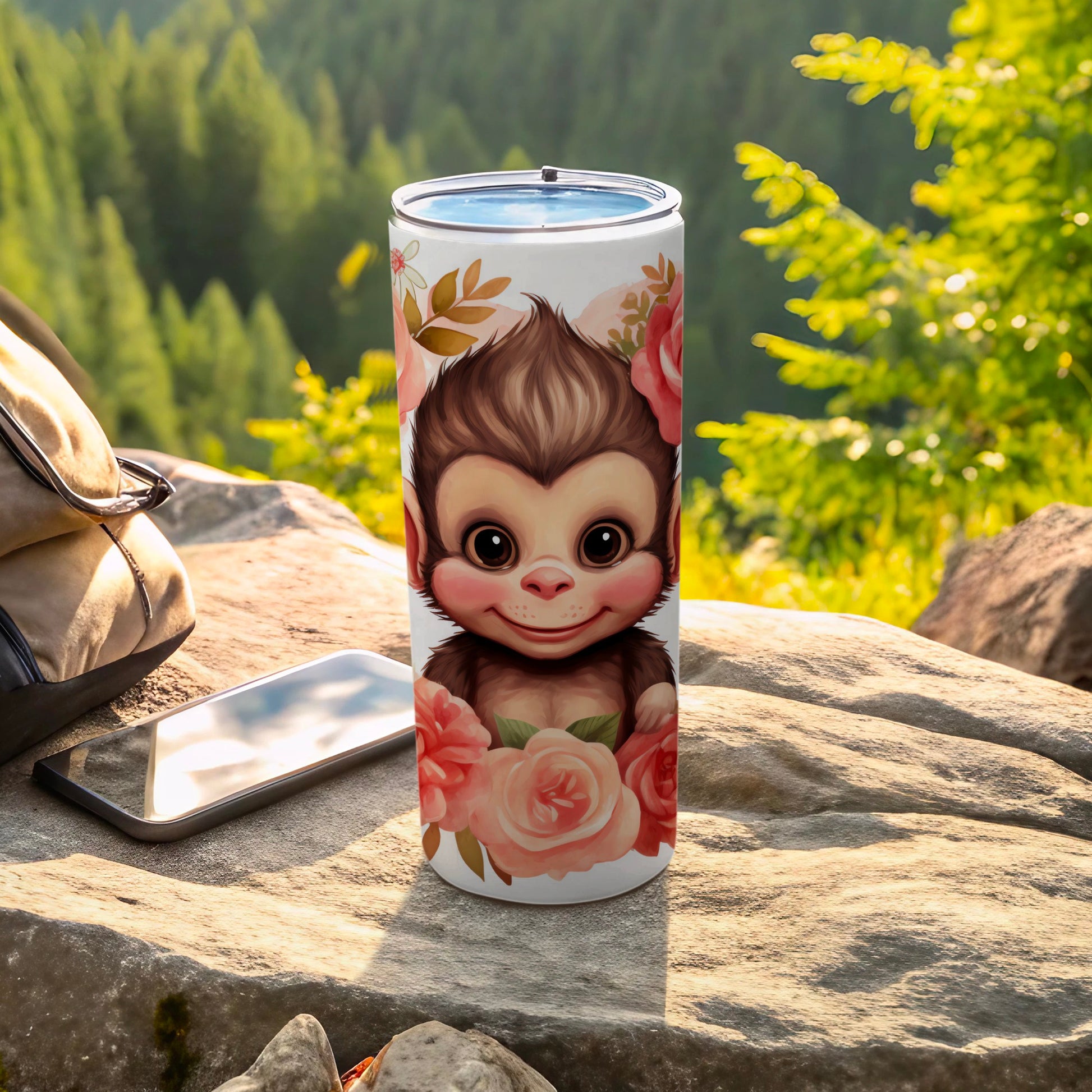 Cute Smiling Monkey Floral Pattern Tumbler product type
Monkey
Cute Monkey
Baby Monkey
Cartoon Monkey
Primate Art
Smiling Monkey
Floral Design
Rose Pattern
Pink Flowers
Nature Inspired
Animal Graphic
Adorable Art
Tumbler Cup
Drinkware
Beverage Container
Gift Idea
Outdoor Style
Forest Theme
Happy Monkey
Travel Cup