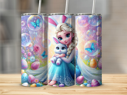 Princess Bunny Easter Eggs Butterflies Bubbles Colorful product type