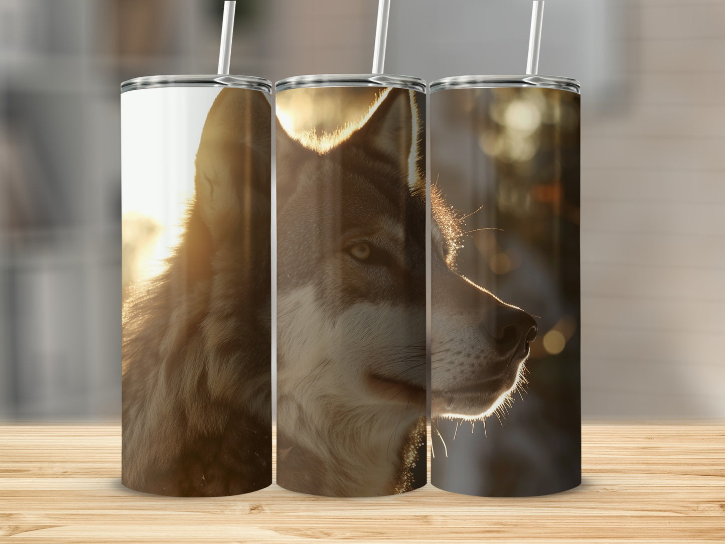 Wild Wolf Sunlight Golden Tumblers product type
Wolf
Wildlife
Nature
Sunlight
Golden hour
Animal
Wild animal
Majestic
Predator
Wilderness
Grey wolf
Timber wolf
Canine
Tumbler
Drinkware
Insulated
Straw tumbler
Travel mug
Wolf gift
Animal lover