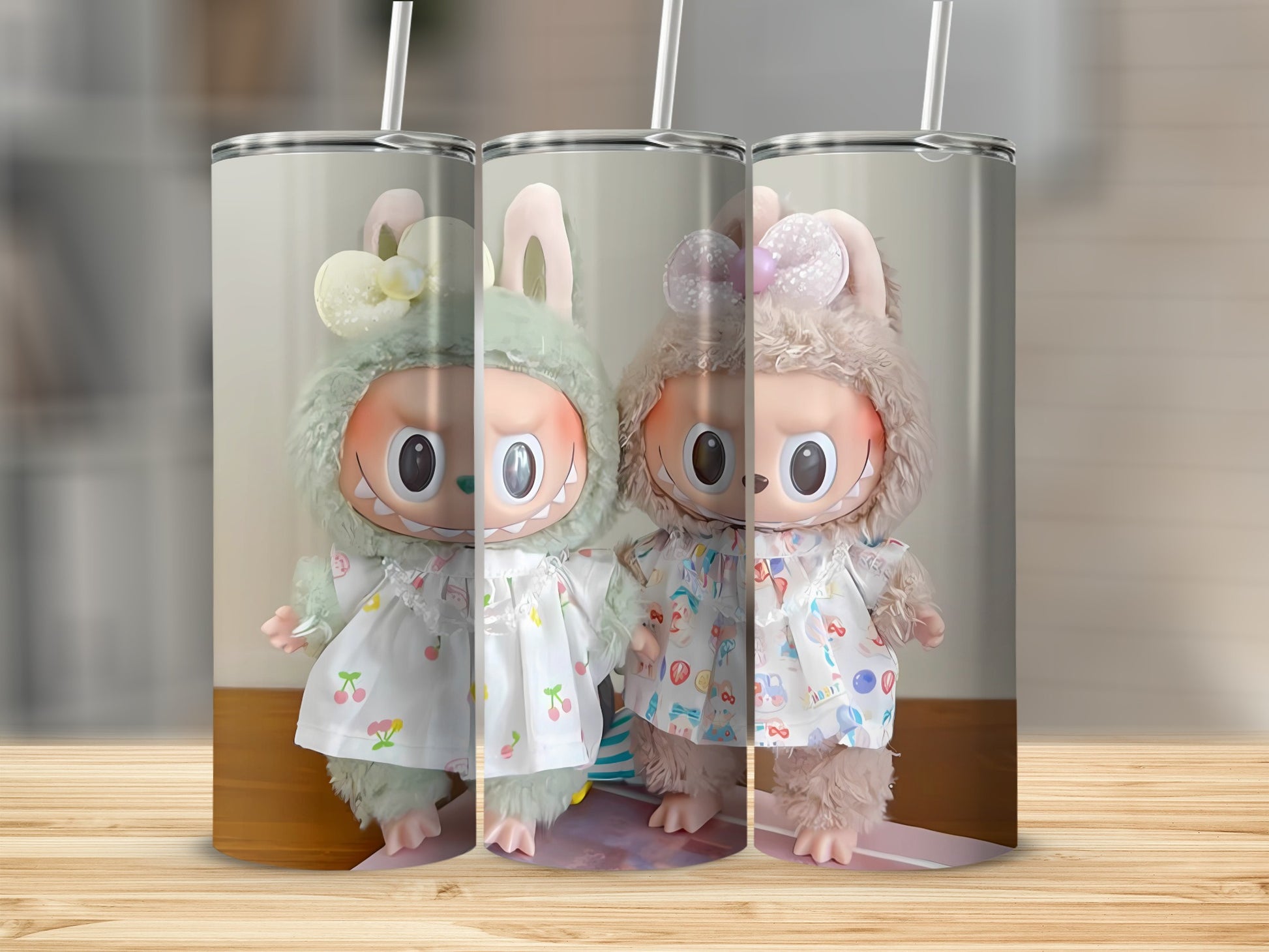 Cute Cartoon Characters Tumbler for Kids and Adults