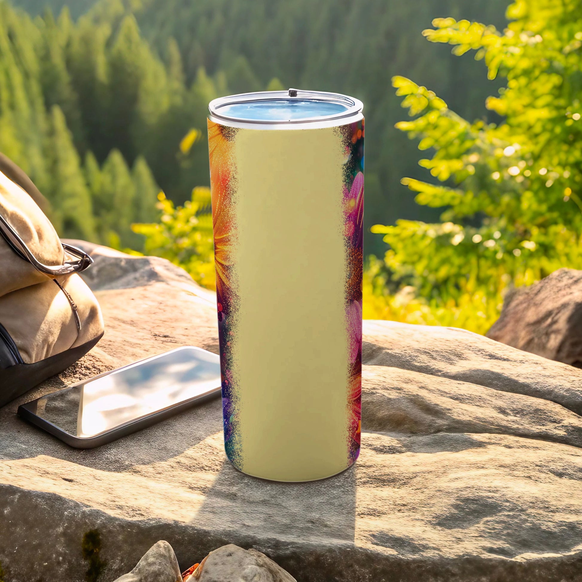 Vibrant Outdoor Adventure Insulated Tumbler With Lid