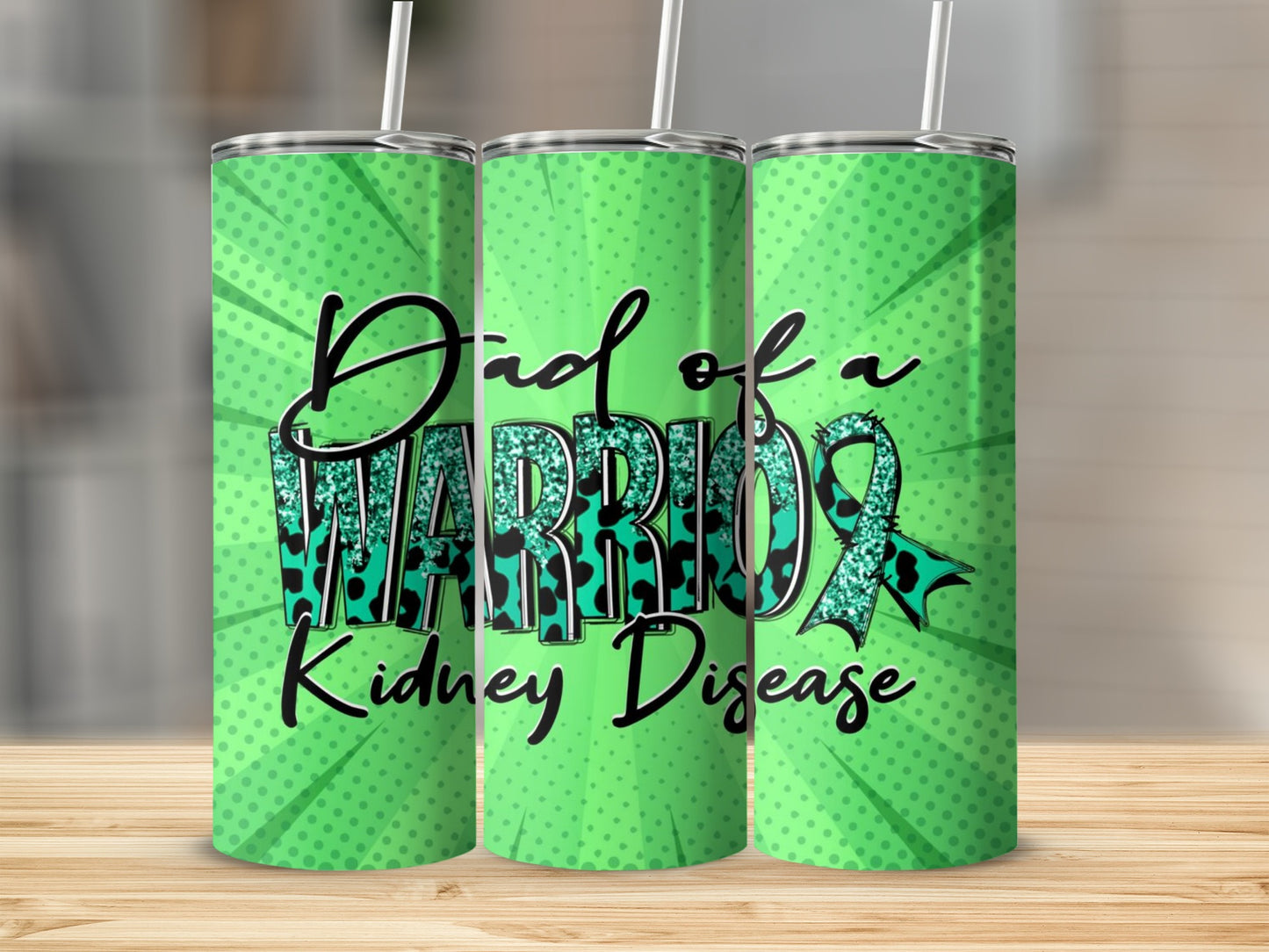 Dad of a Warrior Kidney Disease Awareness Tumbler