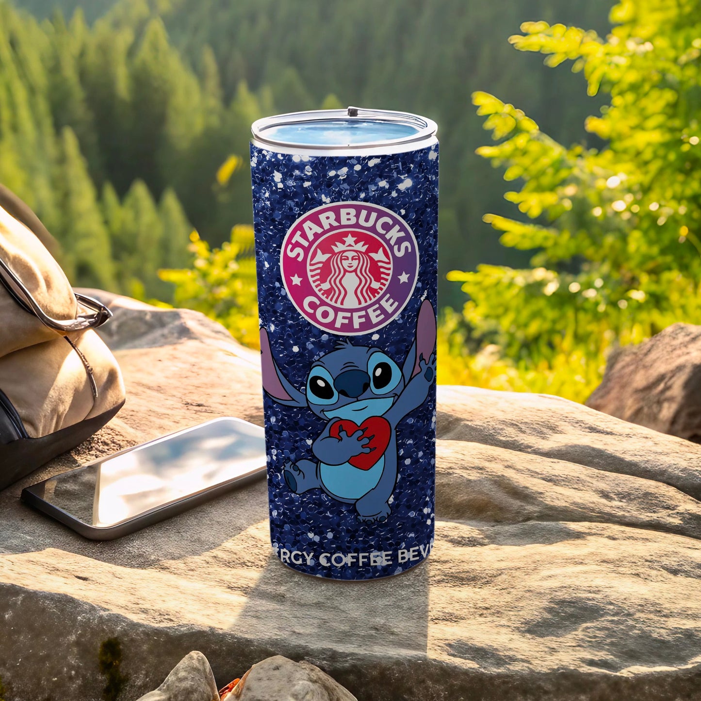 Starbucks Disney Stitch Inspired Coffee Tumbler