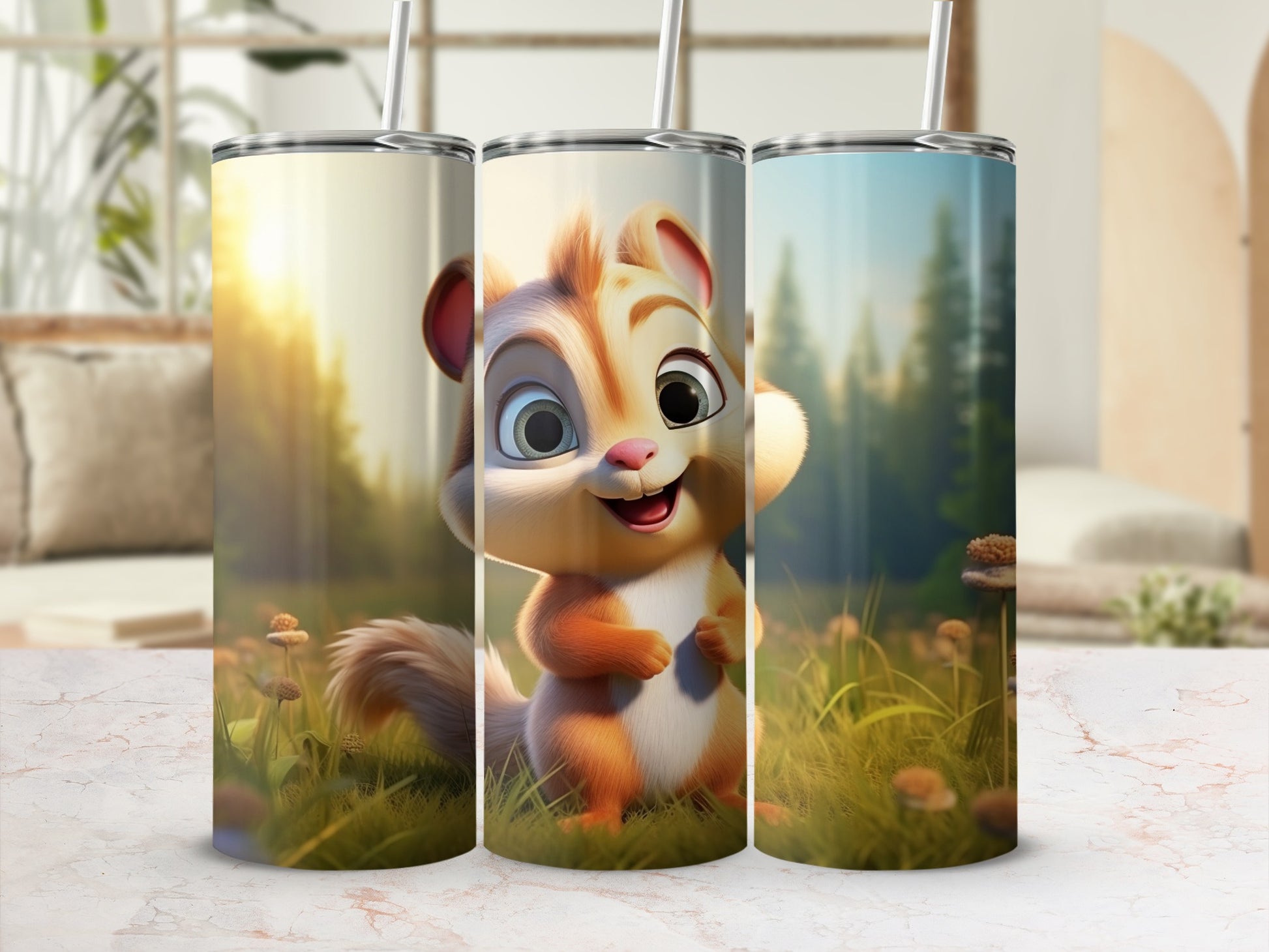 Cute Cartoon Animal Character Design Tumbler product