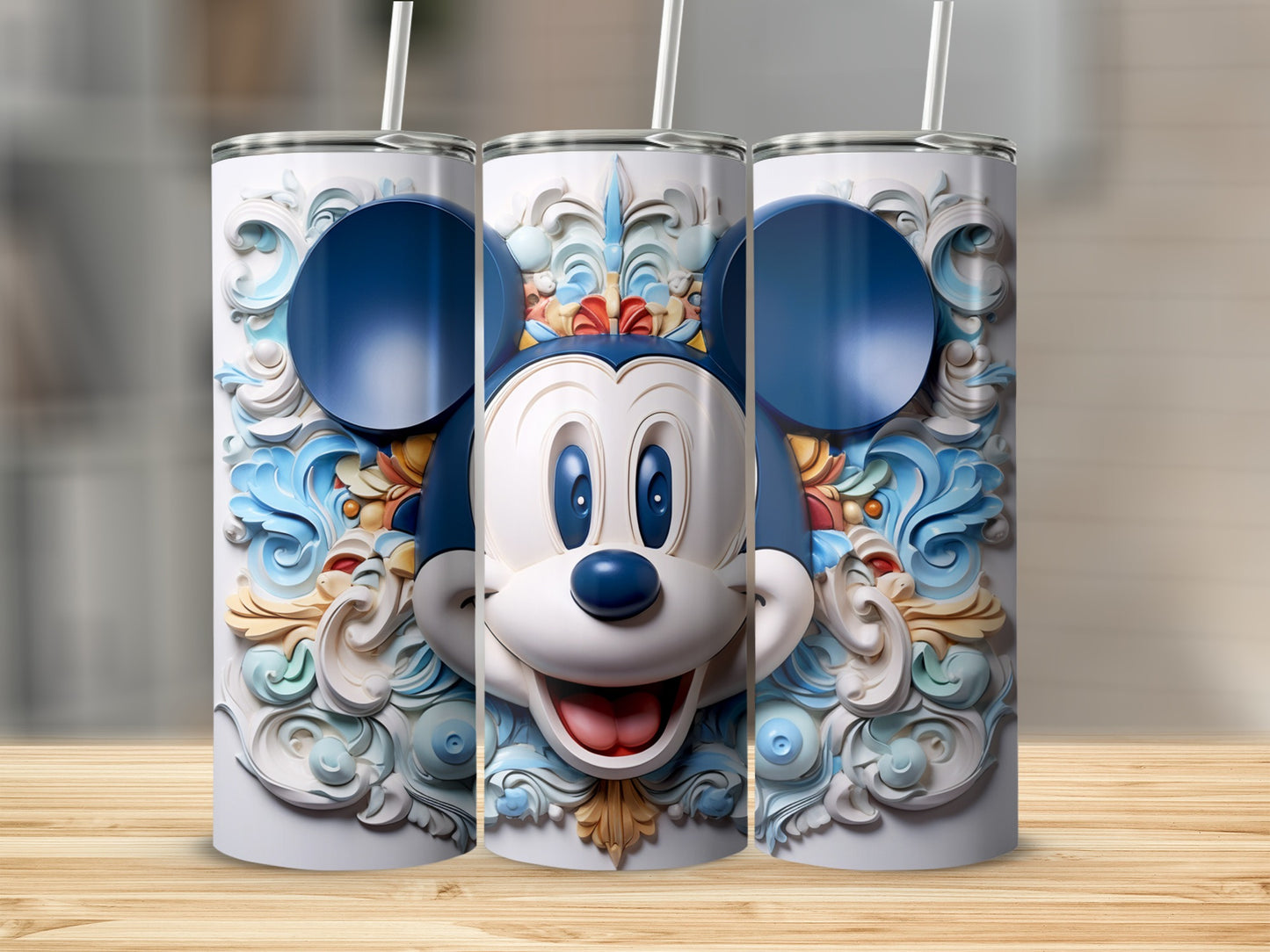Colorful Mickey Mouse Themed Tumbler for All Ages