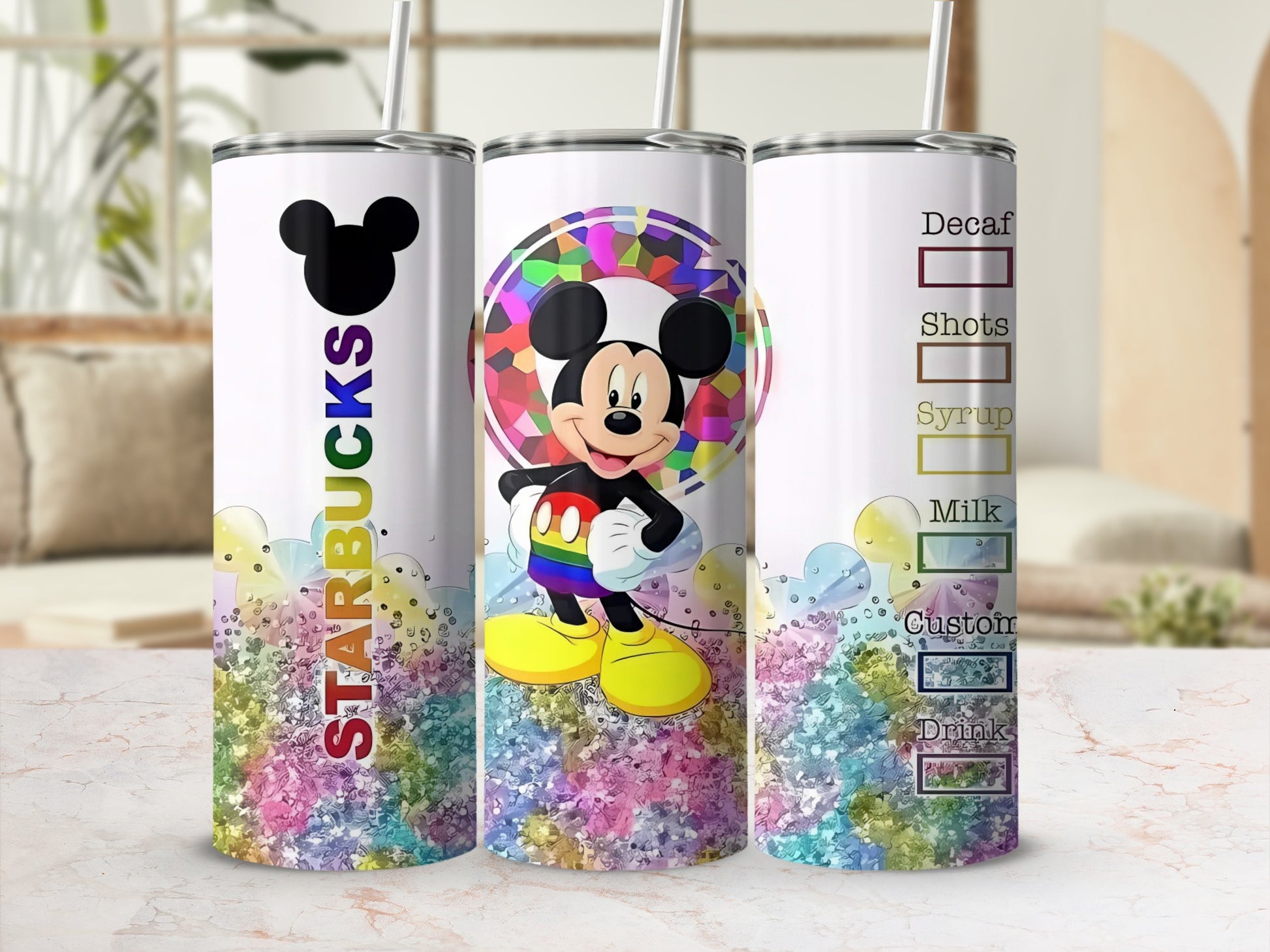 Mickey Mouse Starbucks Customizable Tumbler Cup