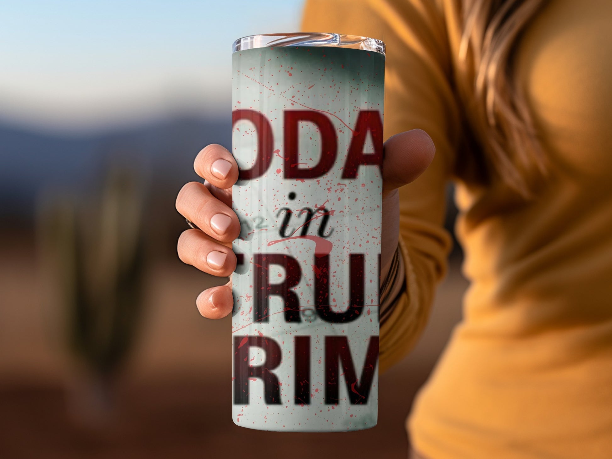 Modern Artistic Insulated Tumbler Travel Mug