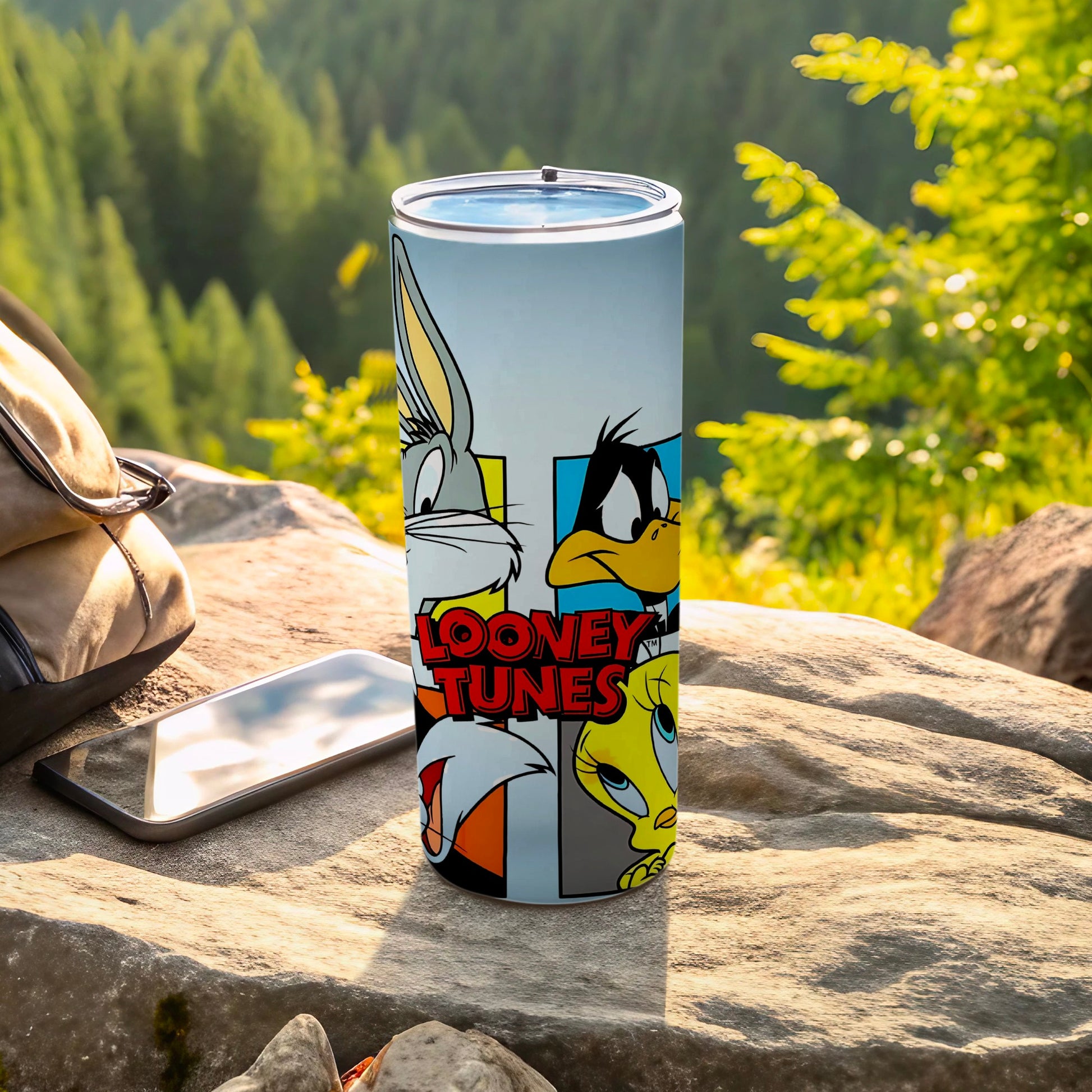 Looney Tunes Cartoon Character Travel Mug