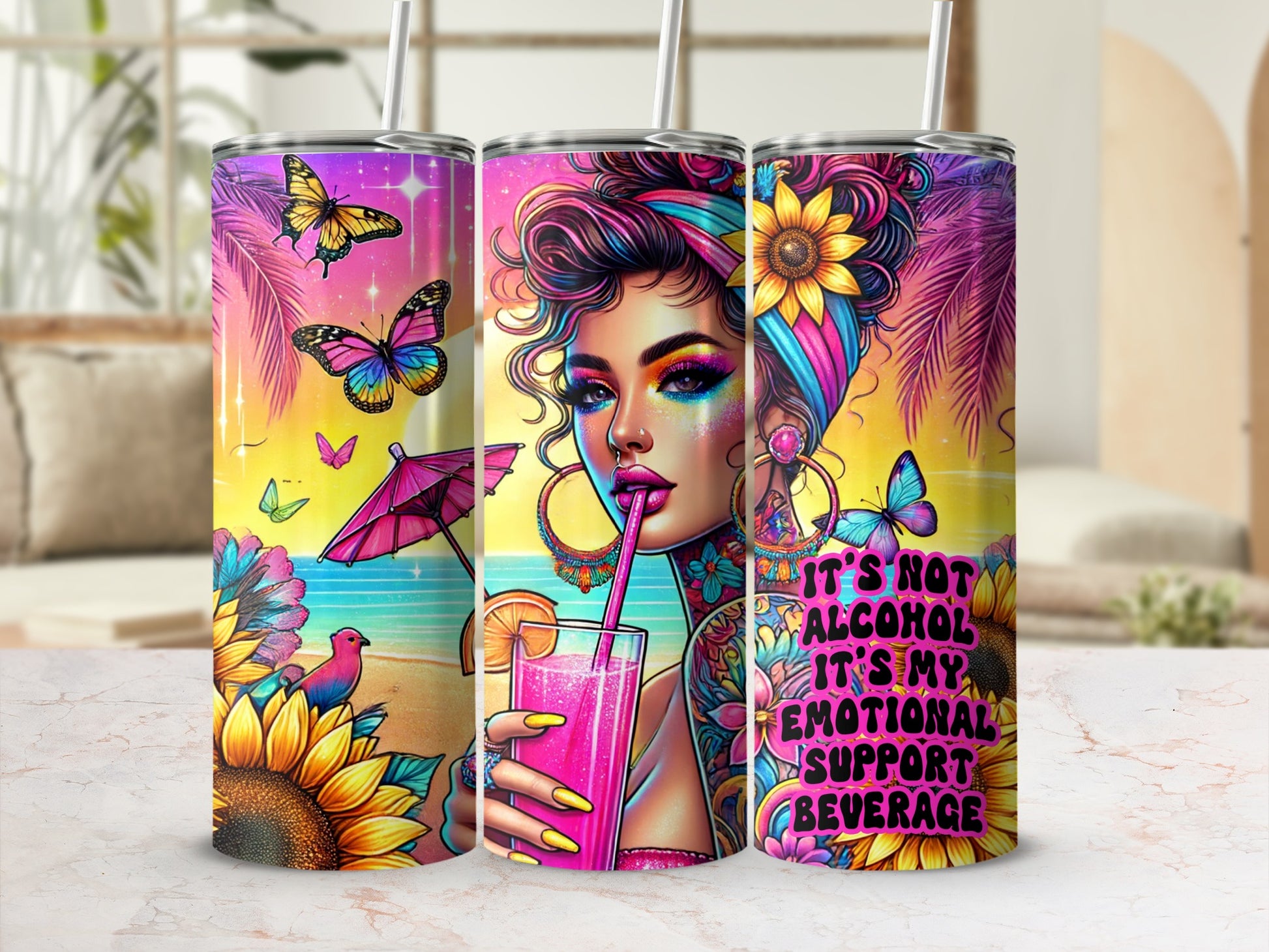 Vibrant Emotional Support Beverage Woman Art Tumbler product type
Vibrant Tumbler
Emotional Support
Beverage Tumbler
Woman Art
Butterfly Design
Sunflower Tumbler
Beach Scene
Summer Drinkware
Vacation Vibes
Artistic Design
Unique Tumbler
Trendy Drink
Bohemian Style
Colorful Art
Tropical Tumbler
Bright Colors
Sunset Design
Gift Idea
Drink Lover
Pop Art Style