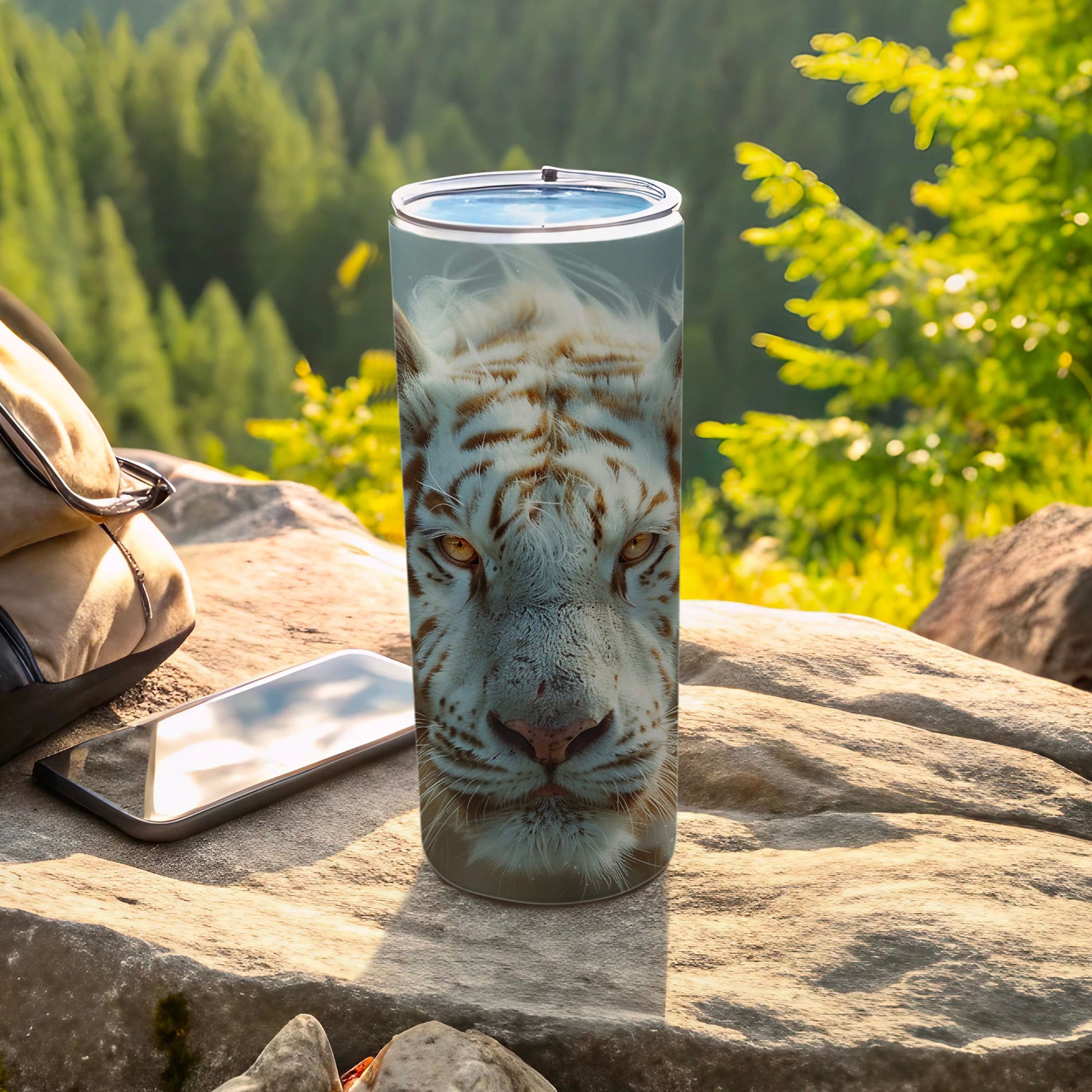 Majestic White Tiger Face Yellow Eyes Tumbler product type
Tumbler
White Tiger
Tiger Face
Animal Print
Wildlife Art
Big Cat
Nature Theme
Drinkware
Adventure Drink
Outdoor Style
Wild Animal
Safari Look
Animal Lover Gift
Unique Design
Yellow Eyes Tiger
Striped White Tiger
Forest Inspired
Beverage Vessel
Custom Print
Tiger Head Design