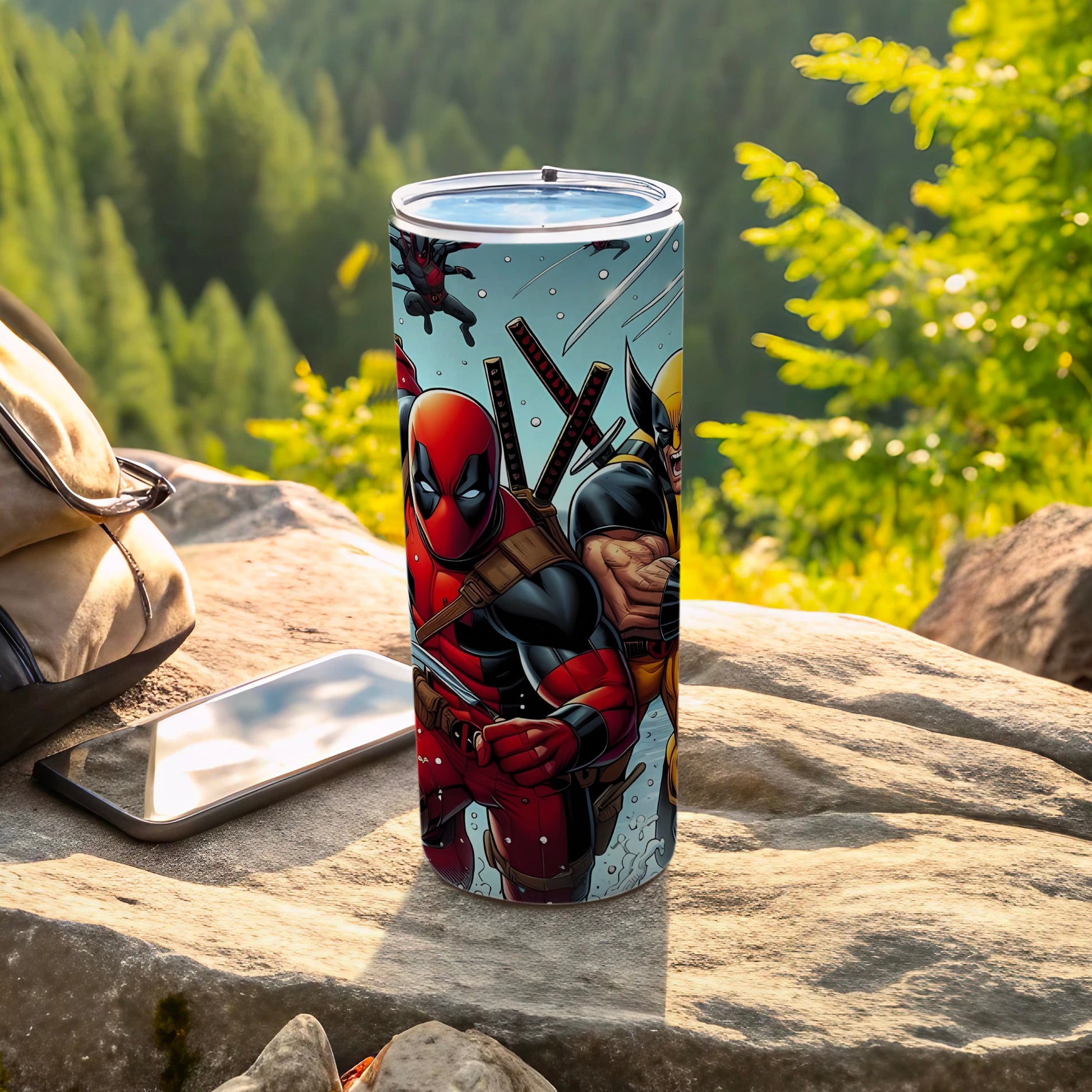 Deadpool and Wolverine Adventure Tumbler