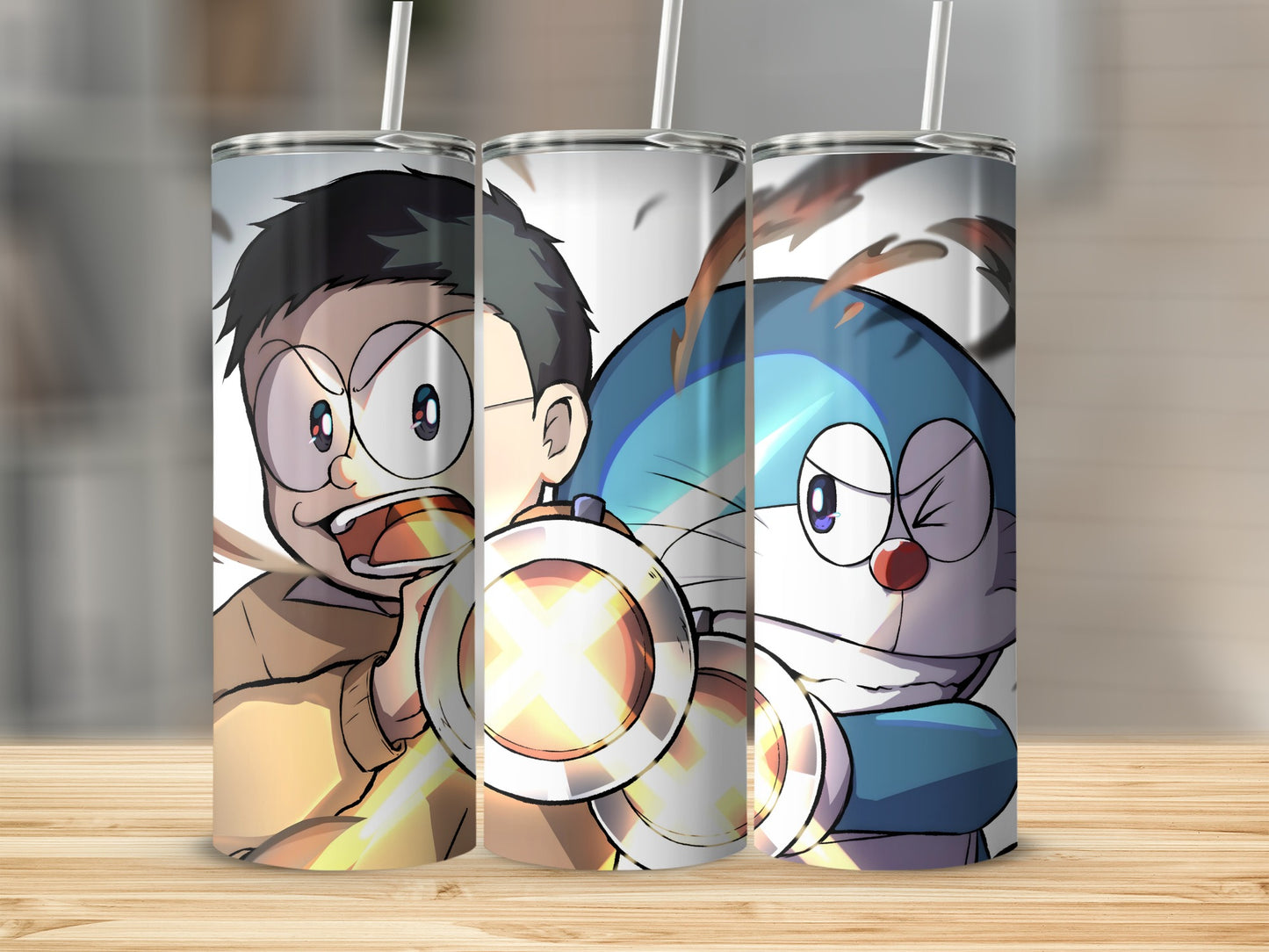 Cartoon Character Design Print Tumbler Decor Accessory