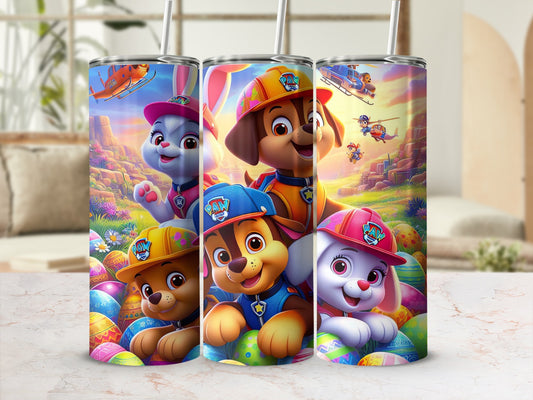 Colorful Cartoon Character Design Tumbler Cup