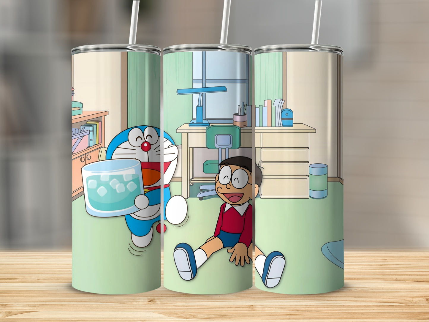 Fun Cartoon Character Themed Tumbler Drinkware Accessory