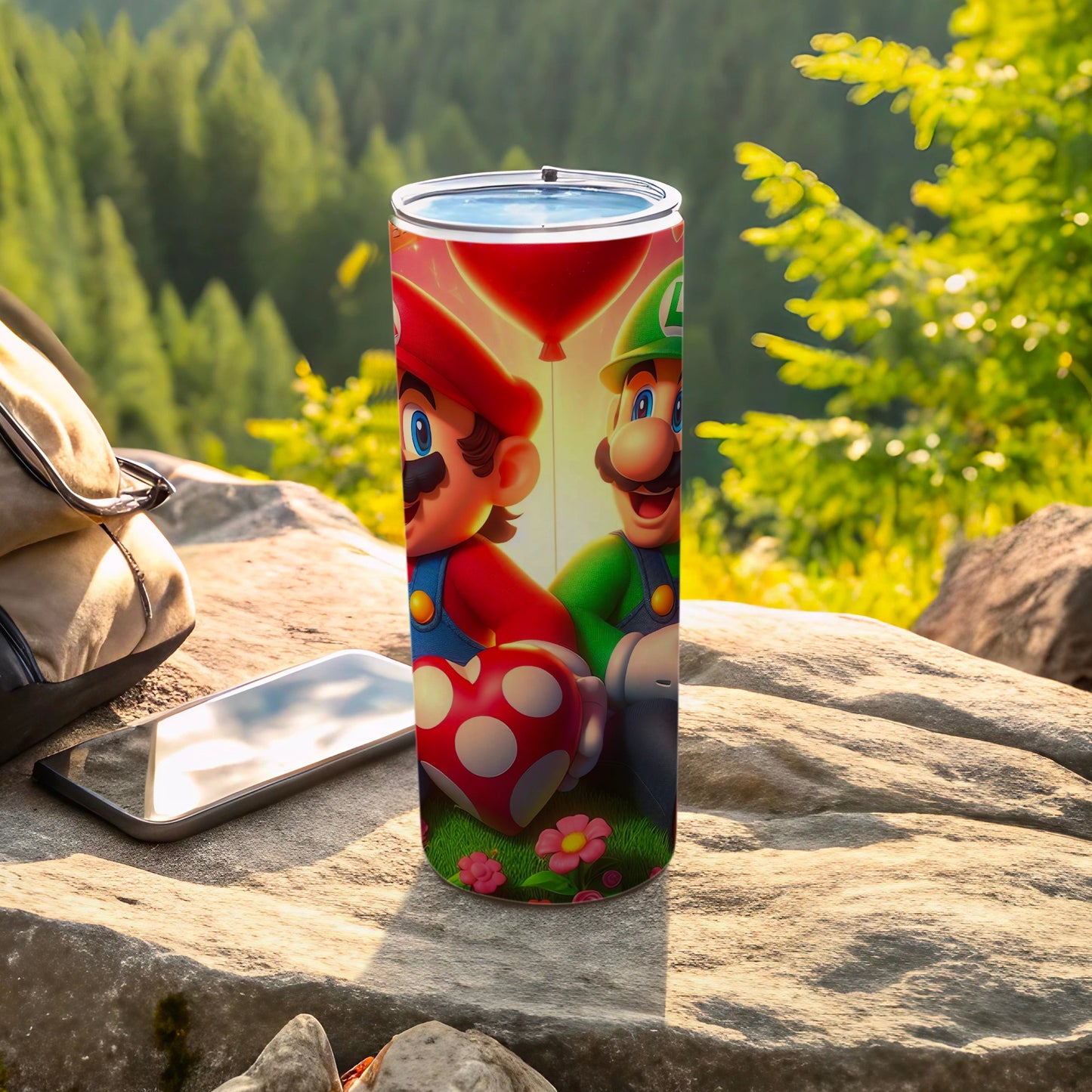 Vibrant Animated Characters Outdoor Tumbler Cup