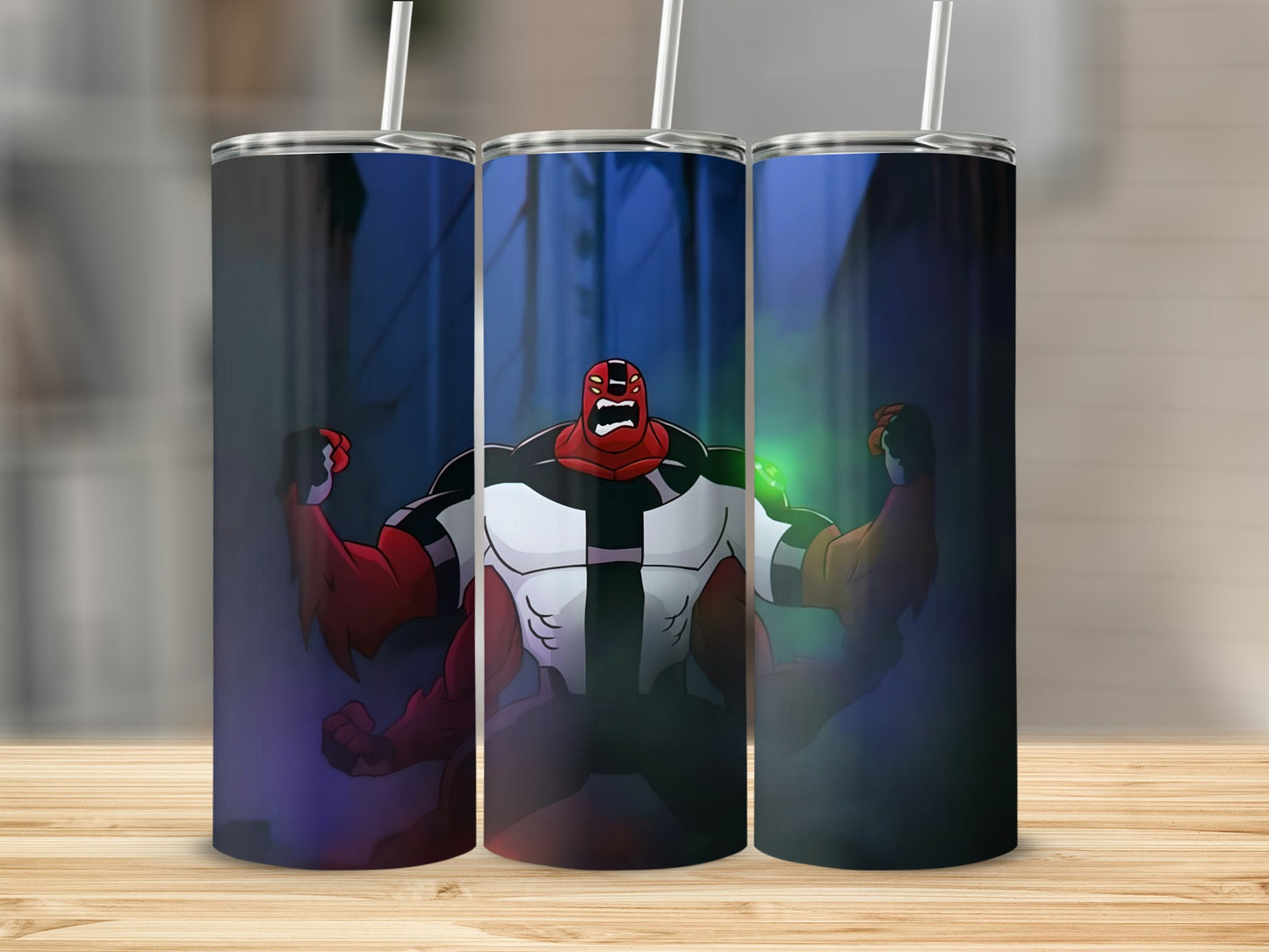 Fierce Superhero Graphic Design Insulated Tumbler