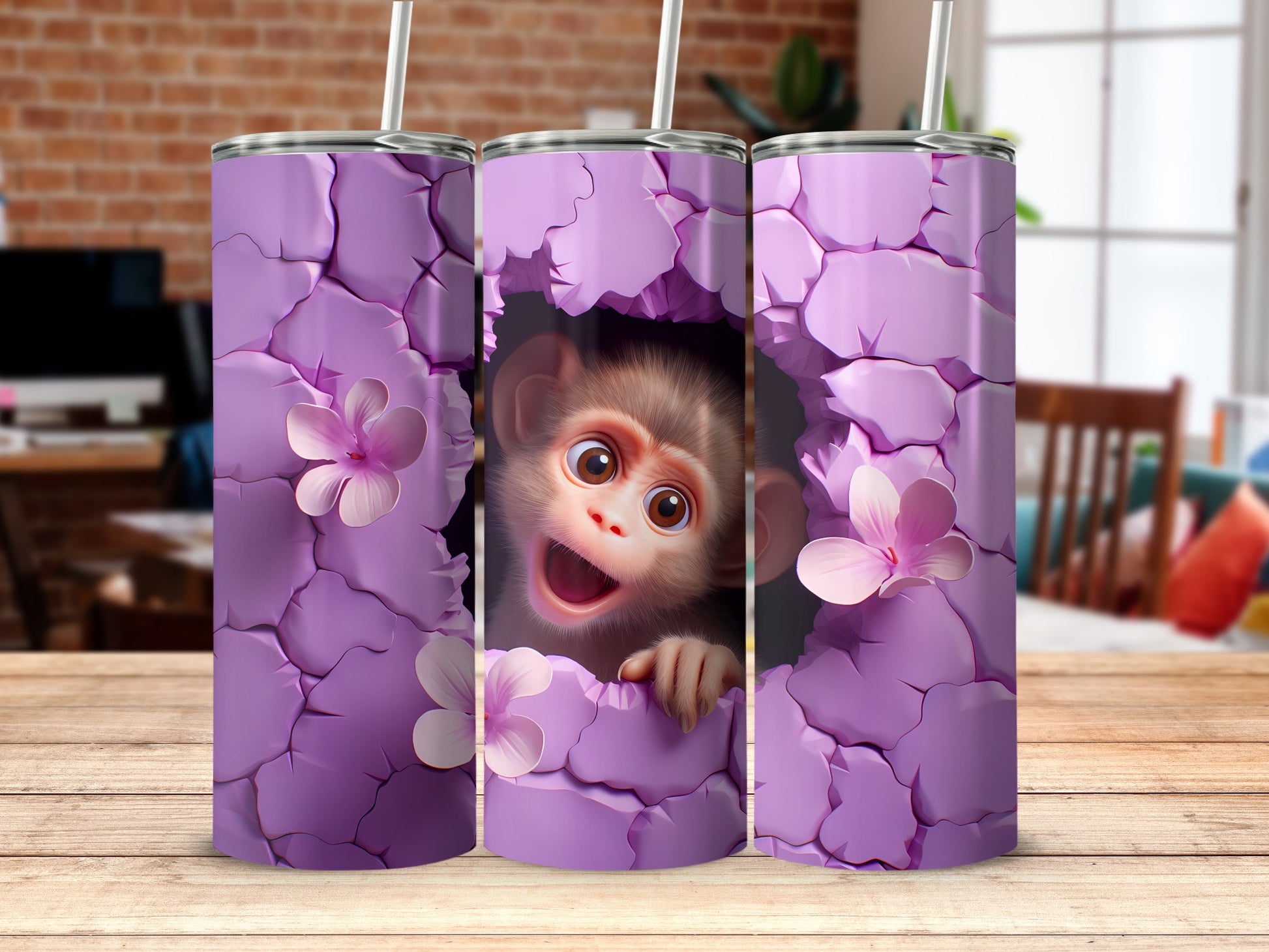 Adorable Baby Monkey Purple Rock Crack Flowers Tumbler

Baby Monkey, Cute Monkey, Monkey Tumbler, Purple Tumbler, Cracked Design, Rock Design, Floral Tumbler, Orchid Flowers, Kawaii Monkey, Animal Tumbler, Adorable Design, Unique Tumbler, Gift Tumbler, Drinkware, Beverage Tumbler, Cartoon Monkey, Whimsical Design, Lilac Purple, Textured Art, Happy Monkey