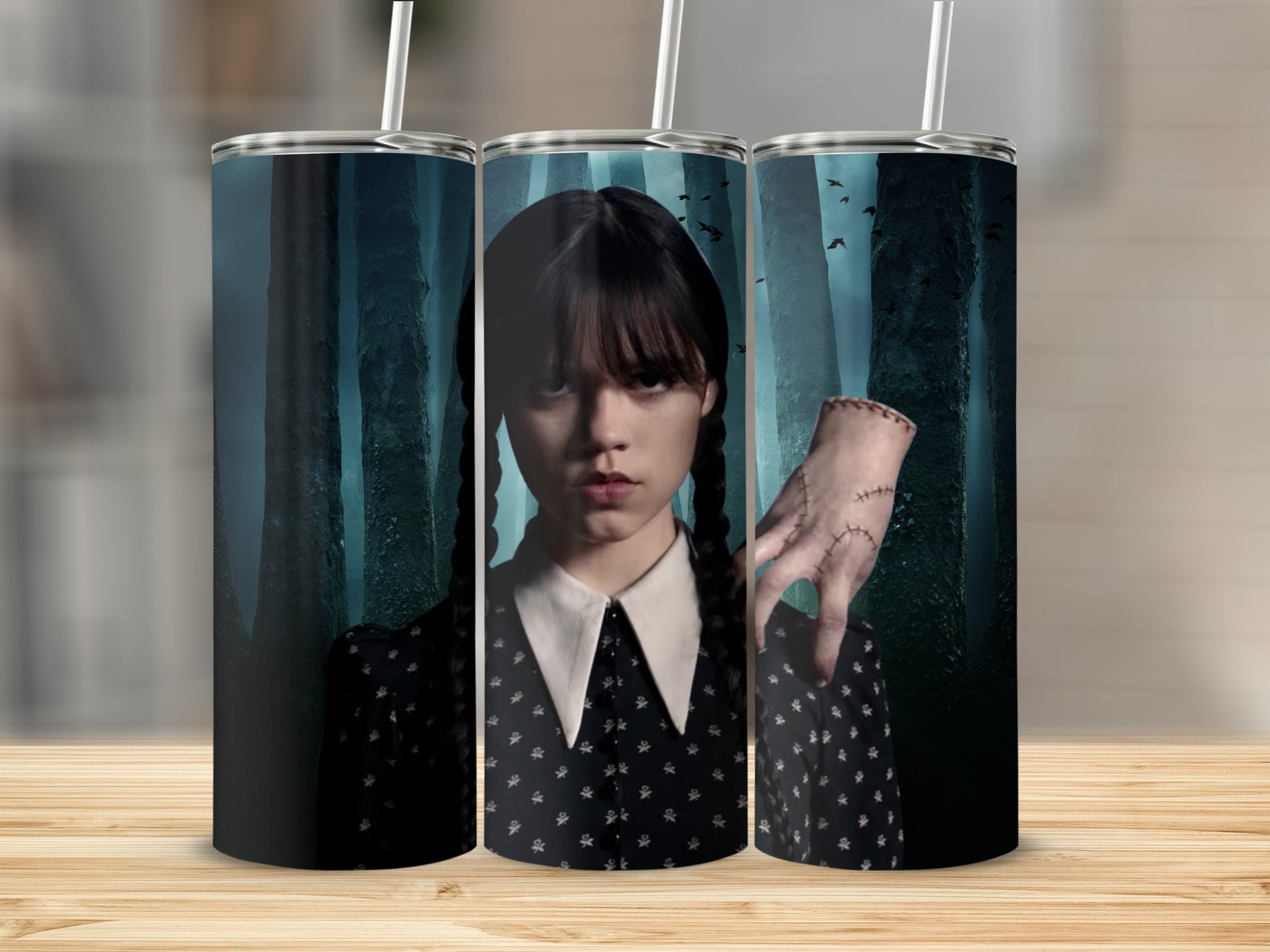 Spooky Character Themed Insulated Tumbler Chic Design