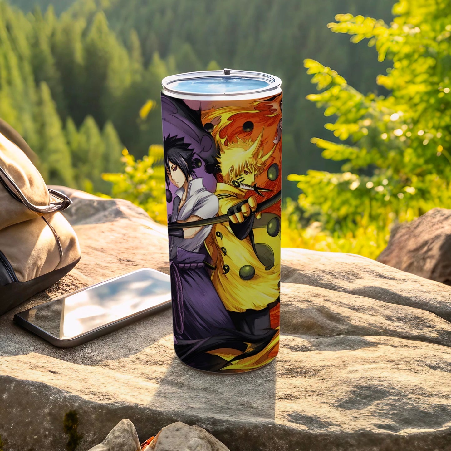 Colorful Anime Character Design Insulated Tumbler