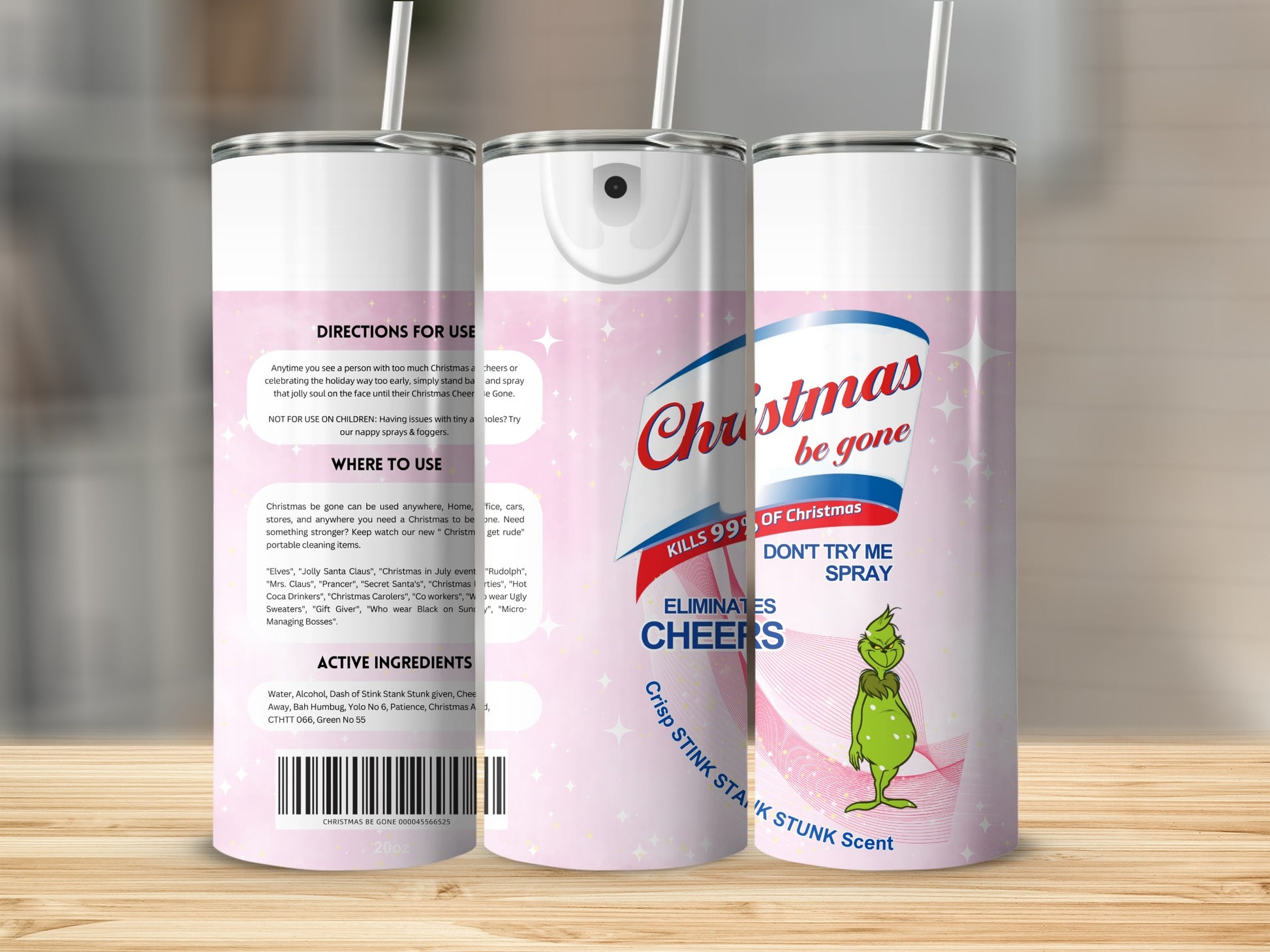 Christmas Be Gone Spray Kills 99 Percent Of Cheer