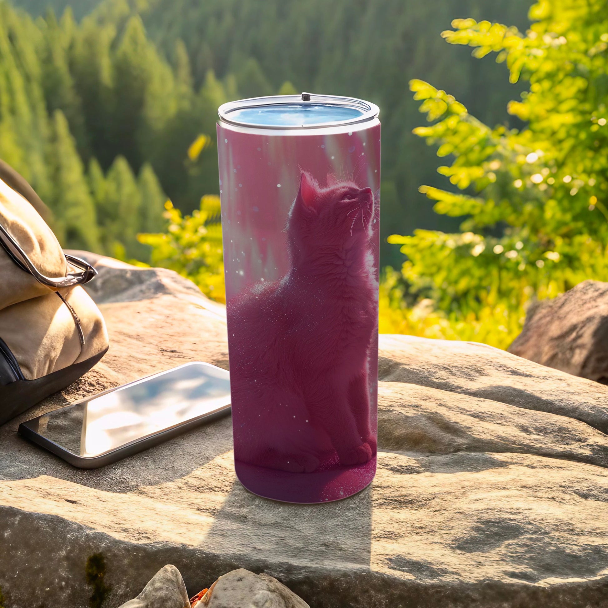 Adorable Pink Cat Sparkle Graphics Tumbler product type
Tumbler
Cat
Pink Cat
Feline
Kitty
Sparkle Design
Glitter Pattern
Travel Mug
Insulated Tumbler
Cute Cat
Pet Lover Gift
Animal Graphic
Drinkware
Beverage Container
Unique Print
Purple Cat
Artwork Tumbler
Custom Tumbler
Cat Theme
Gift Idea